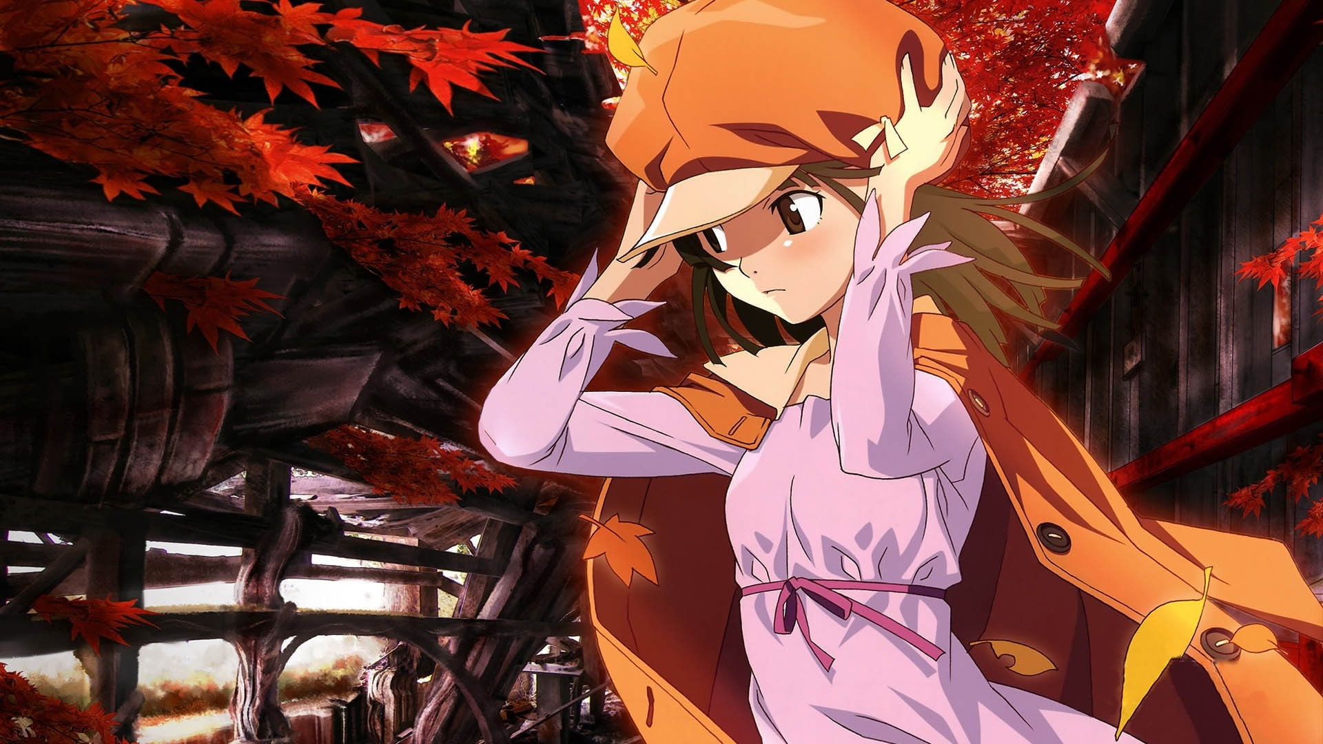 art and craft, representation, front view, mask, leisure activity, Sengoku Nadeko, obscured face, creativity, three quarter length, manga, real people, HD Wallpaper