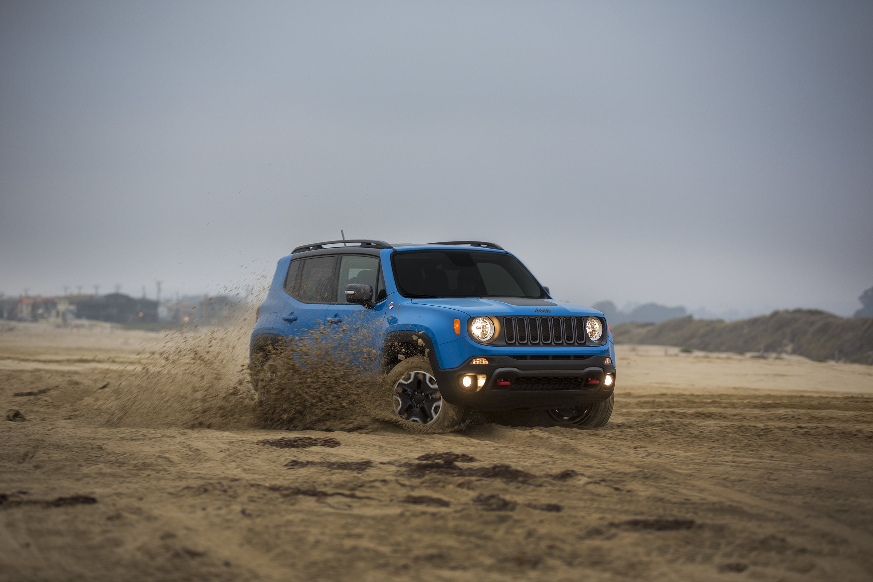 2015, jeep, suv, trailhawk, 2K, renegade, 4x4, HD Wallpaper