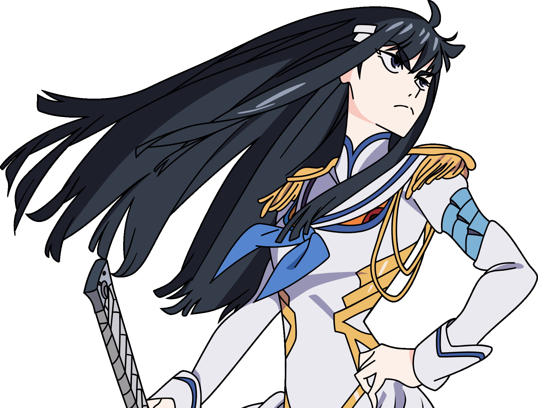 multi colored, low angle view, Kill la Kill, representation, clear sky, close-up, sky, nature, pattern, outdoors, 720P, wind, Kiryuin Satsuki, creativity, HD Wallpaper