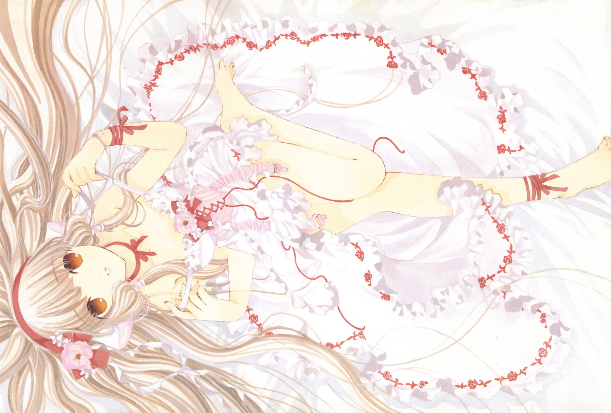 art and craft, paper, white background, CLAMP, 1080P, indoors, creativity, red, Chii, abstract, backgrounds, multi colored, Chobits, high angle view, close-up, HD Wallpaper