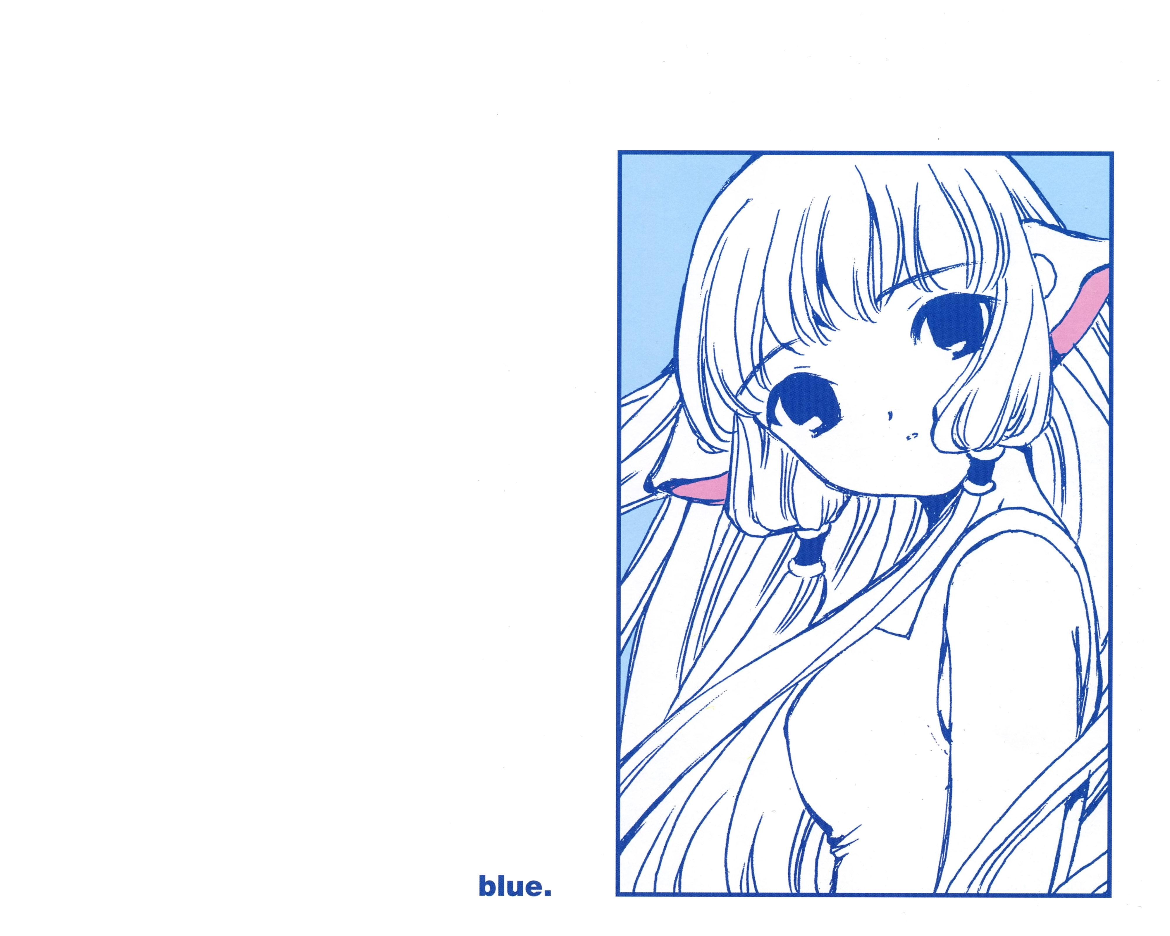 blue, art and craft, white background, 4K, wall - building feature, day, creativity, chobits, studio shot, human representation, representation, auto post production filter, HD Wallpaper