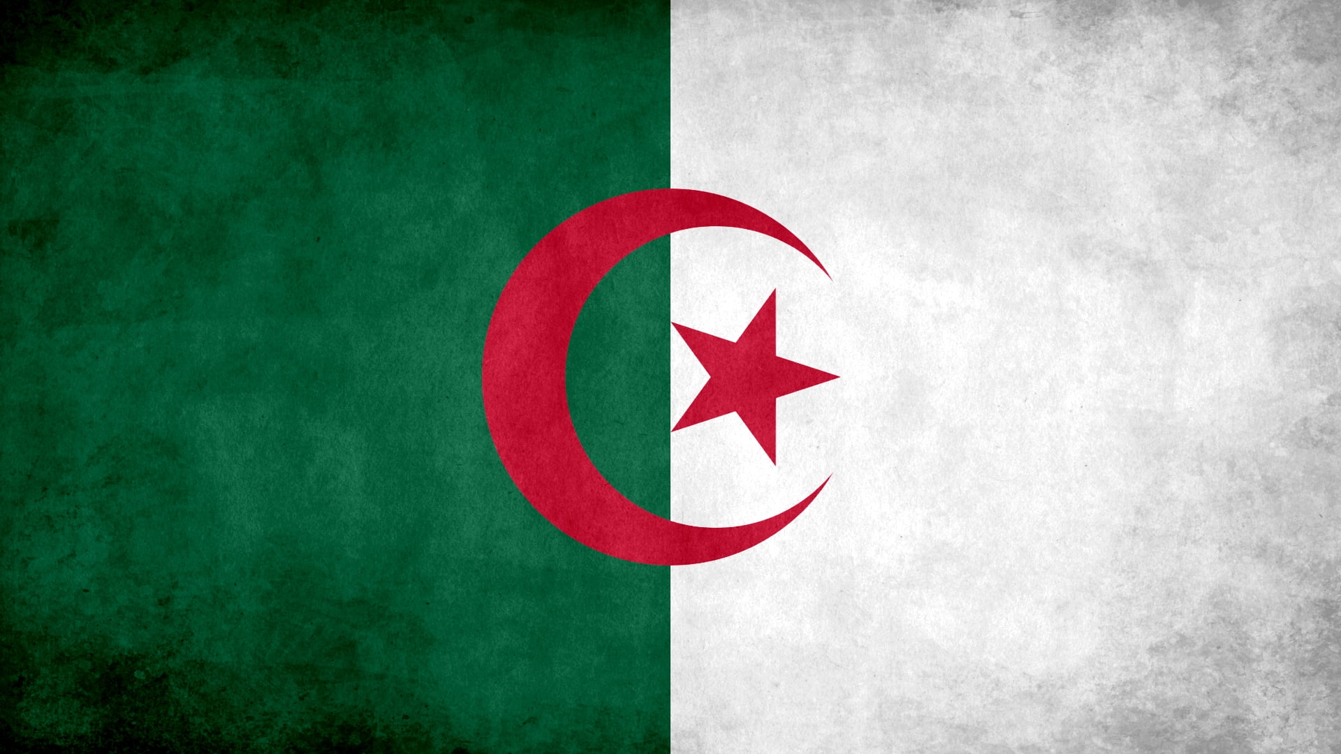 Flags, Flag Of Algeria, 1080P, Flag, HD Wallpaper