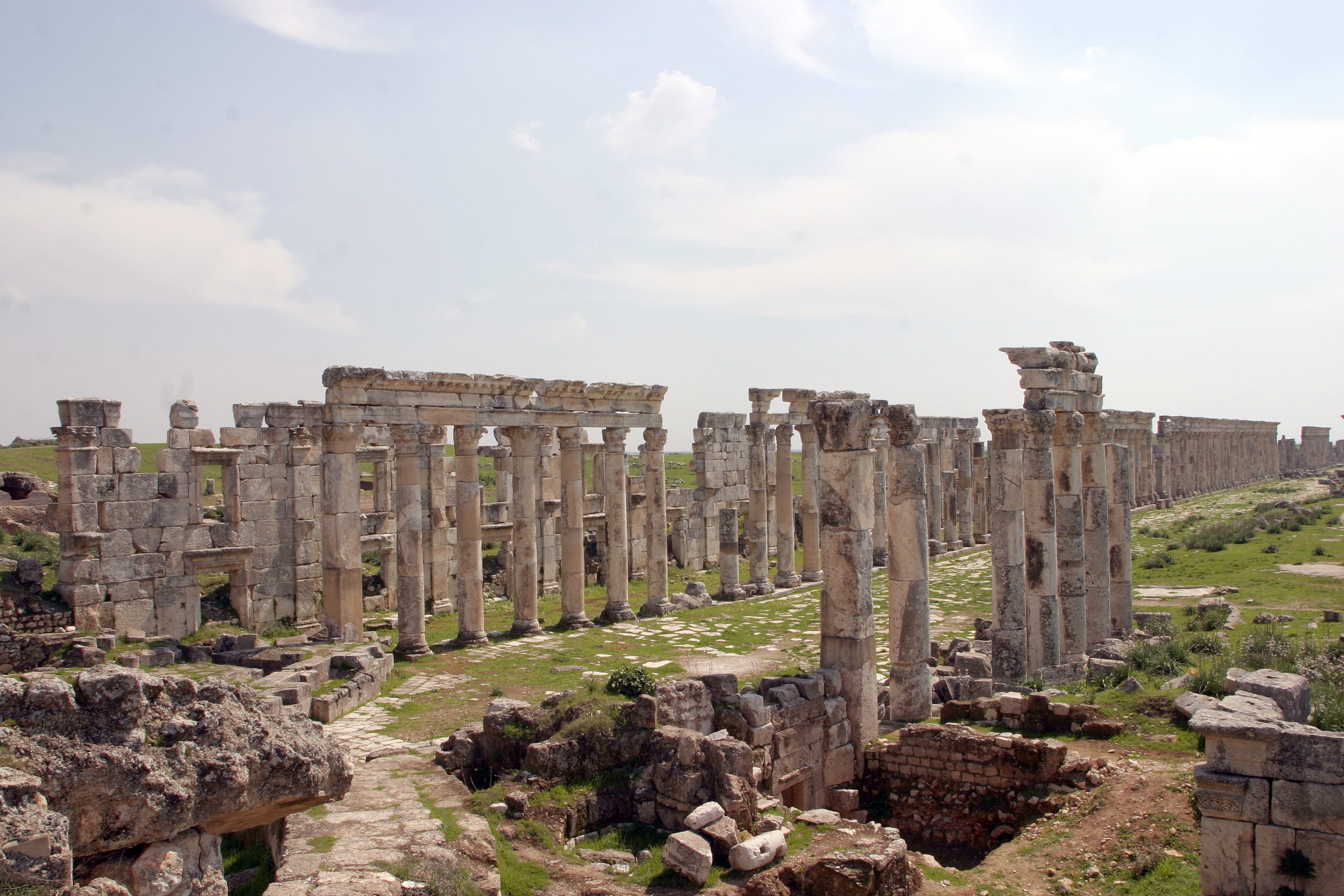damaged, ruined, deterioration, ancient civilization, tourism, travel, architecture, the past, byzantisch, 2K, travel destinations, broken, day, built structure, HD Wallpaper
