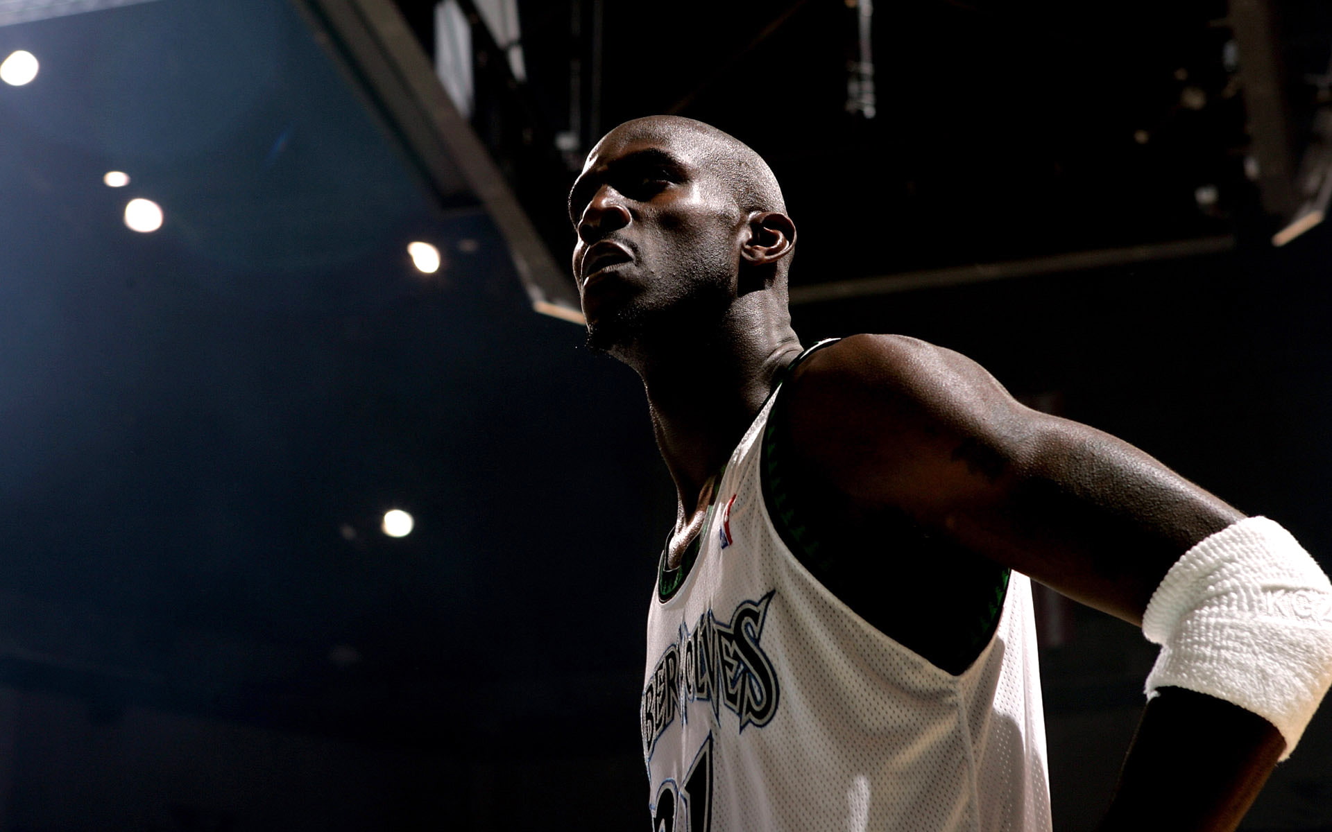 1080P, basketball player, Niger, lights, HD Wallpaper