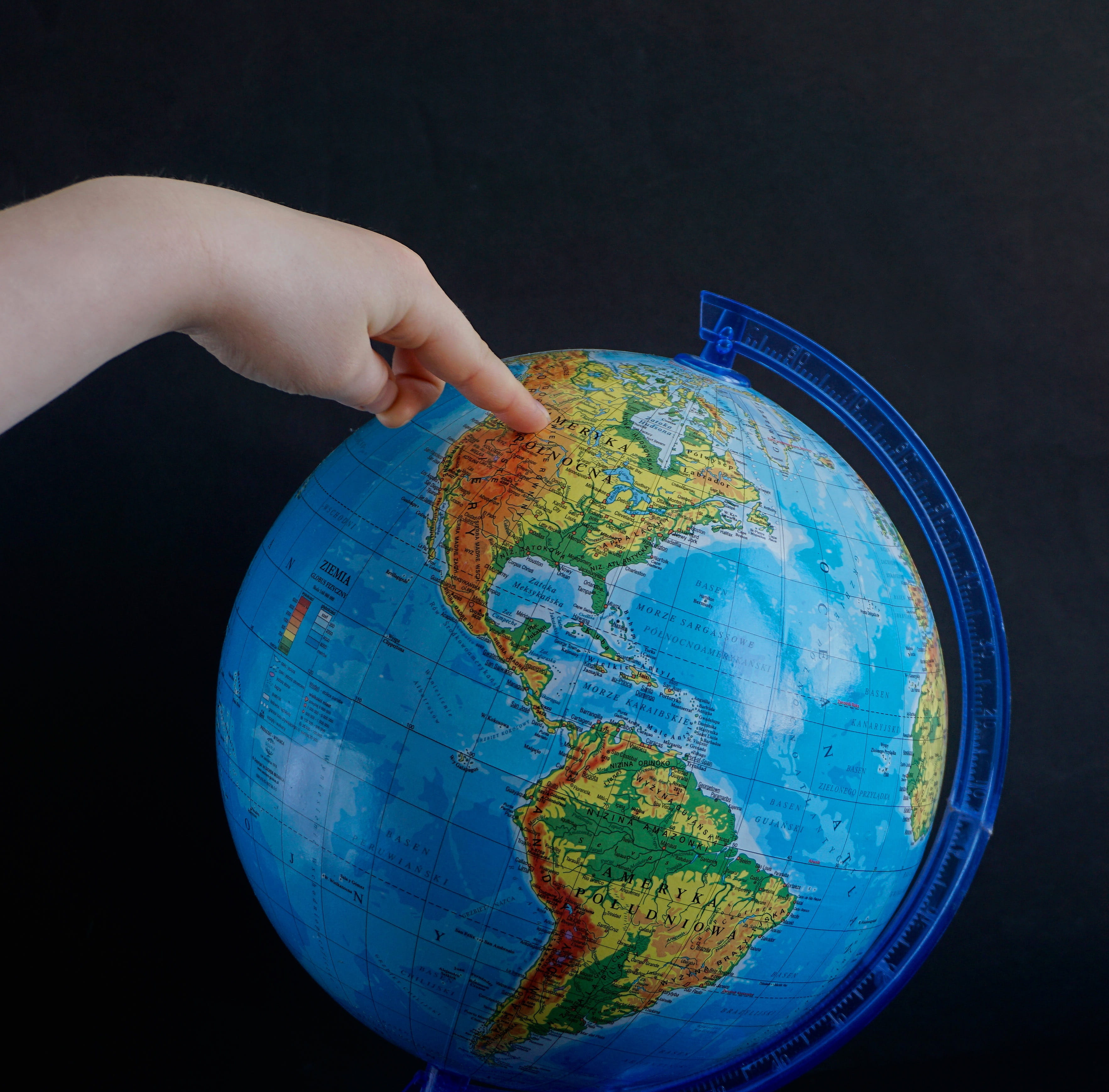 education, map, america, indoors, sphere, space, draw, hand, human body part, studio shot, topography, world, care, one person, 2K, world map, search, HD Wallpaper