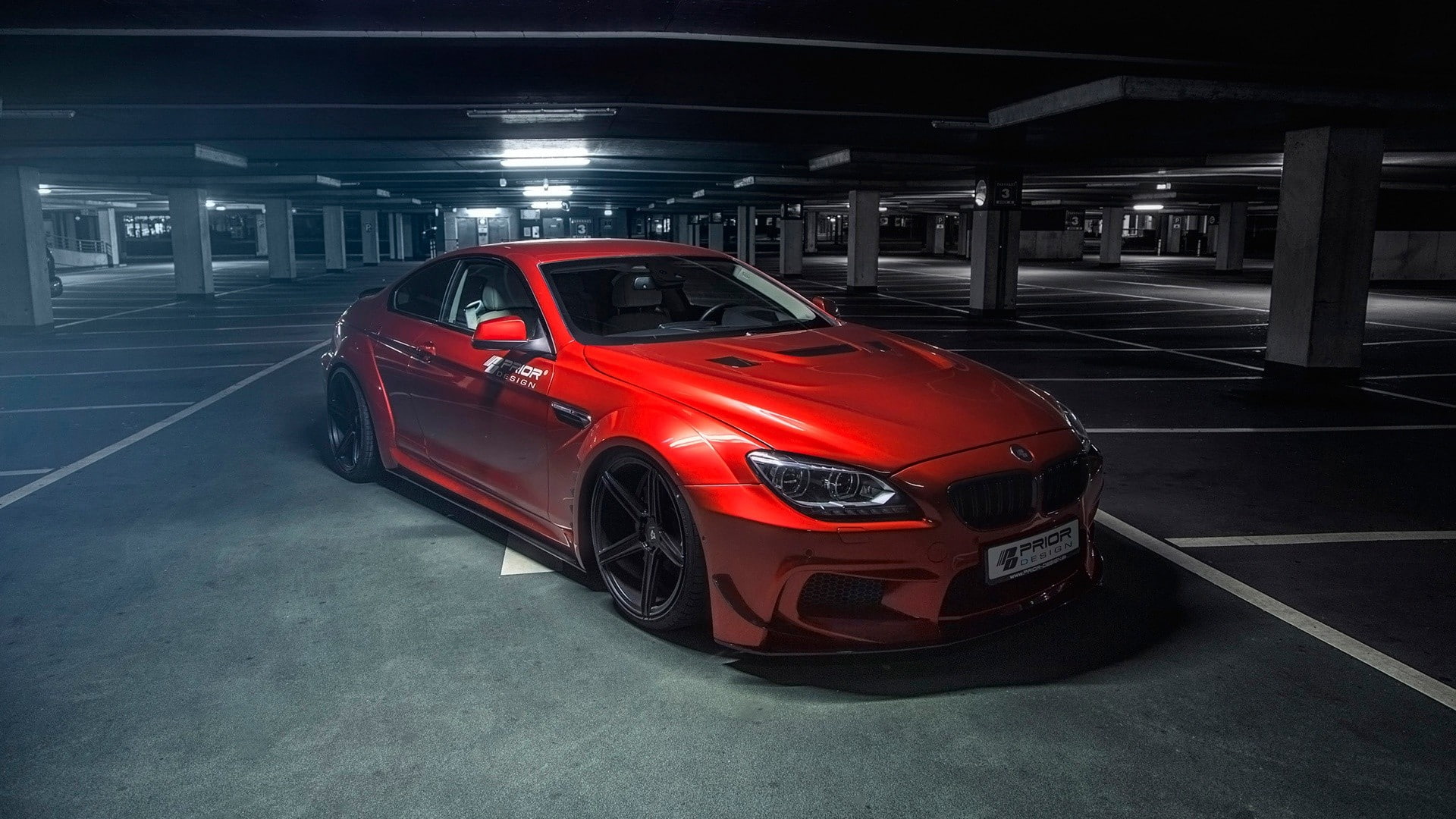 BMW F13 M6, 1080P, tuning, BMW M6, BMW, Prior Design, HD Wallpaper