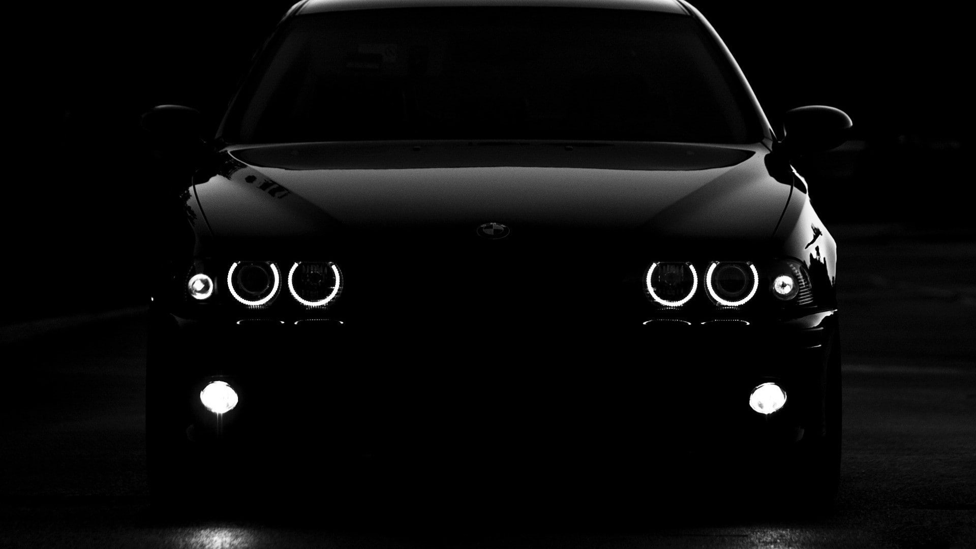 bmw, E 39, 1080P, angel, HD Wallpaper