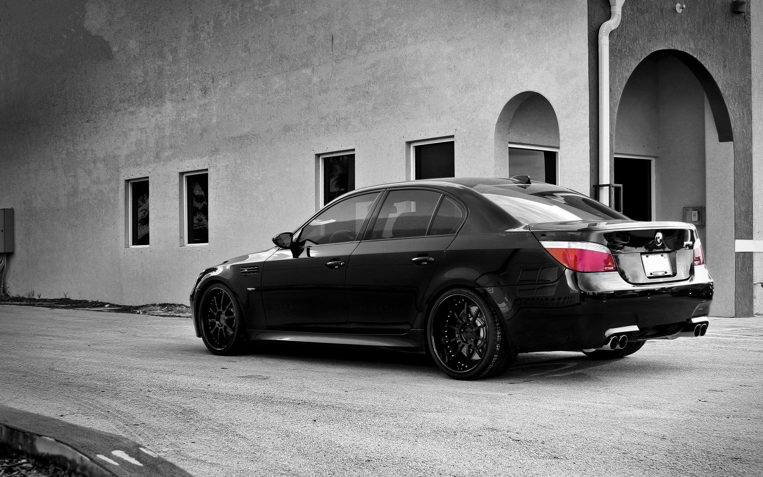 bmw, cars, 2560x1600, series, 2K, sedan, 5 series, black, e, HD Wallpaper