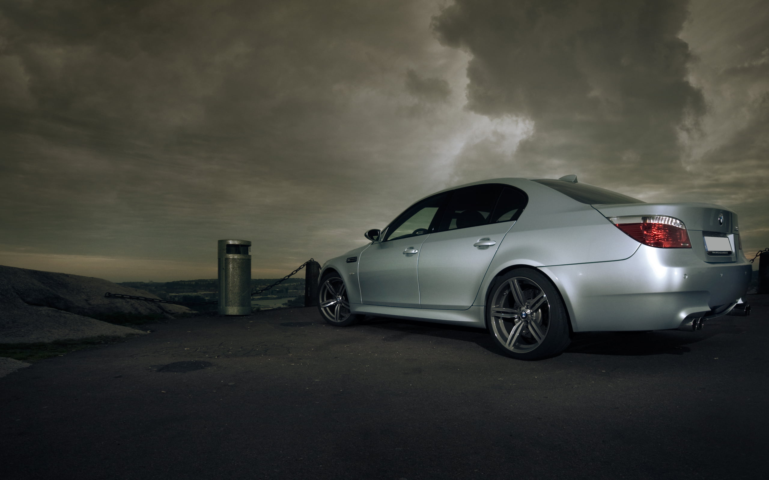 Cars, m, storm cloud, car, no people, transportation, retro styled, sky, nature, beauty in nature, silver, motor vehicle, scenics - nature, storm, stationary, HD Wallpaper