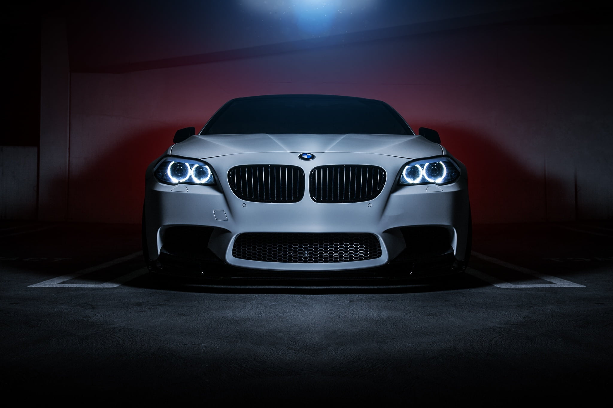 supercar, BMW, black Color, status Car, red, performance, Ligth, speed, wheel, indoors, grille, luxury, Front, front View, dark, mode of Transport, no People, HD Wallpaper