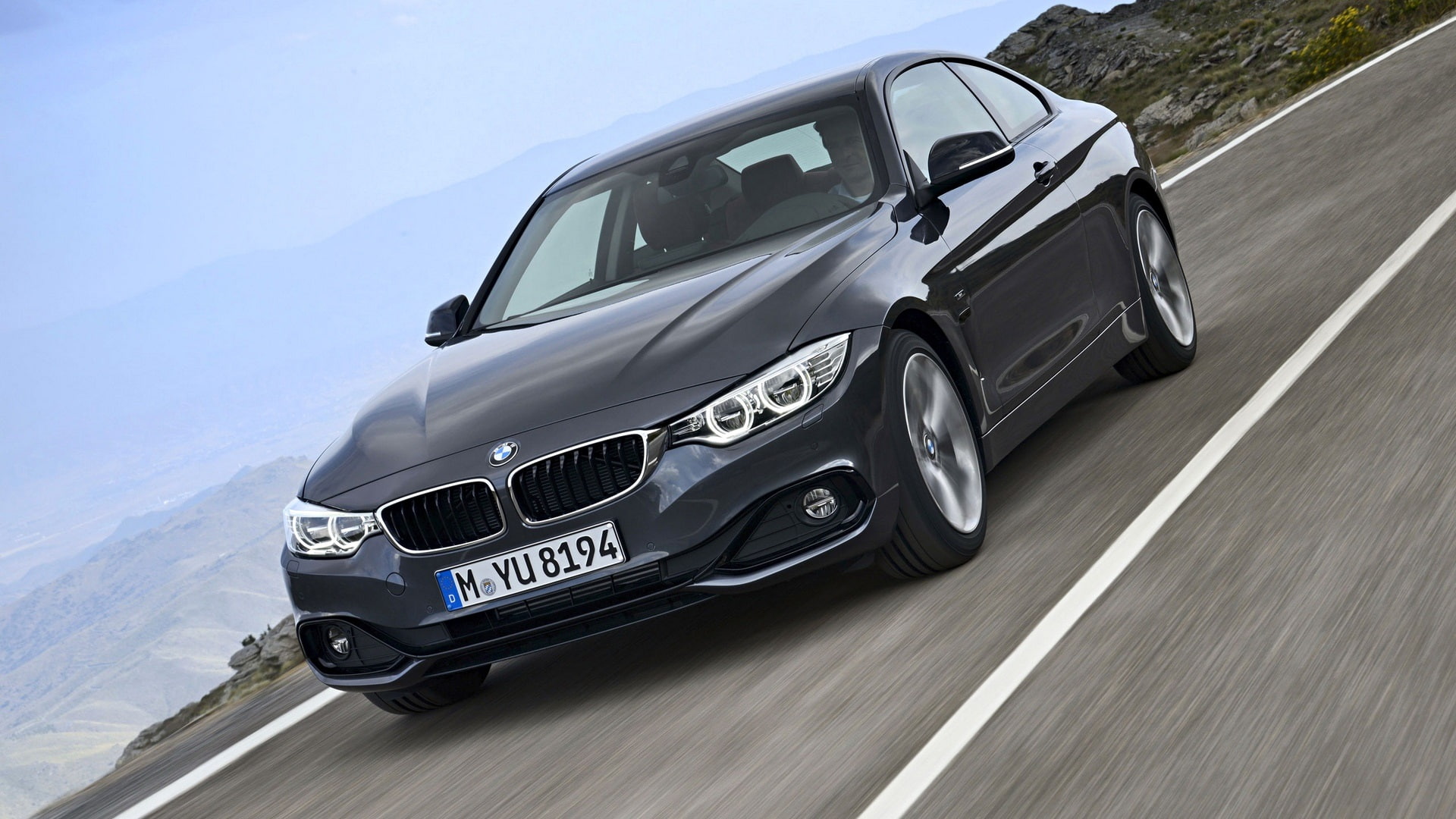Black, Car, BMW, 1080P, Speed, fourth, Series, HD Wallpaper