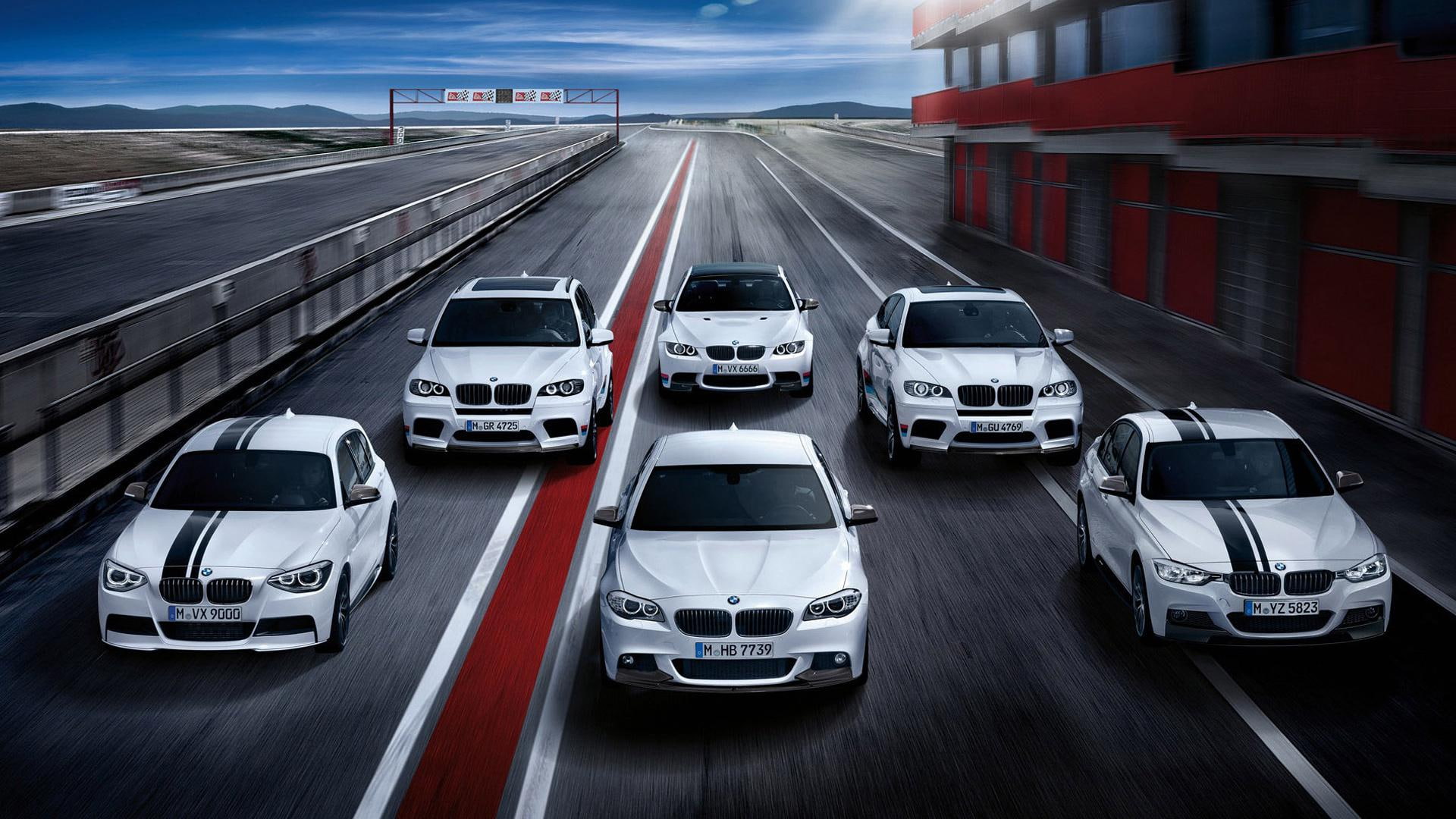 white, bmw, series, f, black, m, 1080P, performance, cars, HD Wallpaper