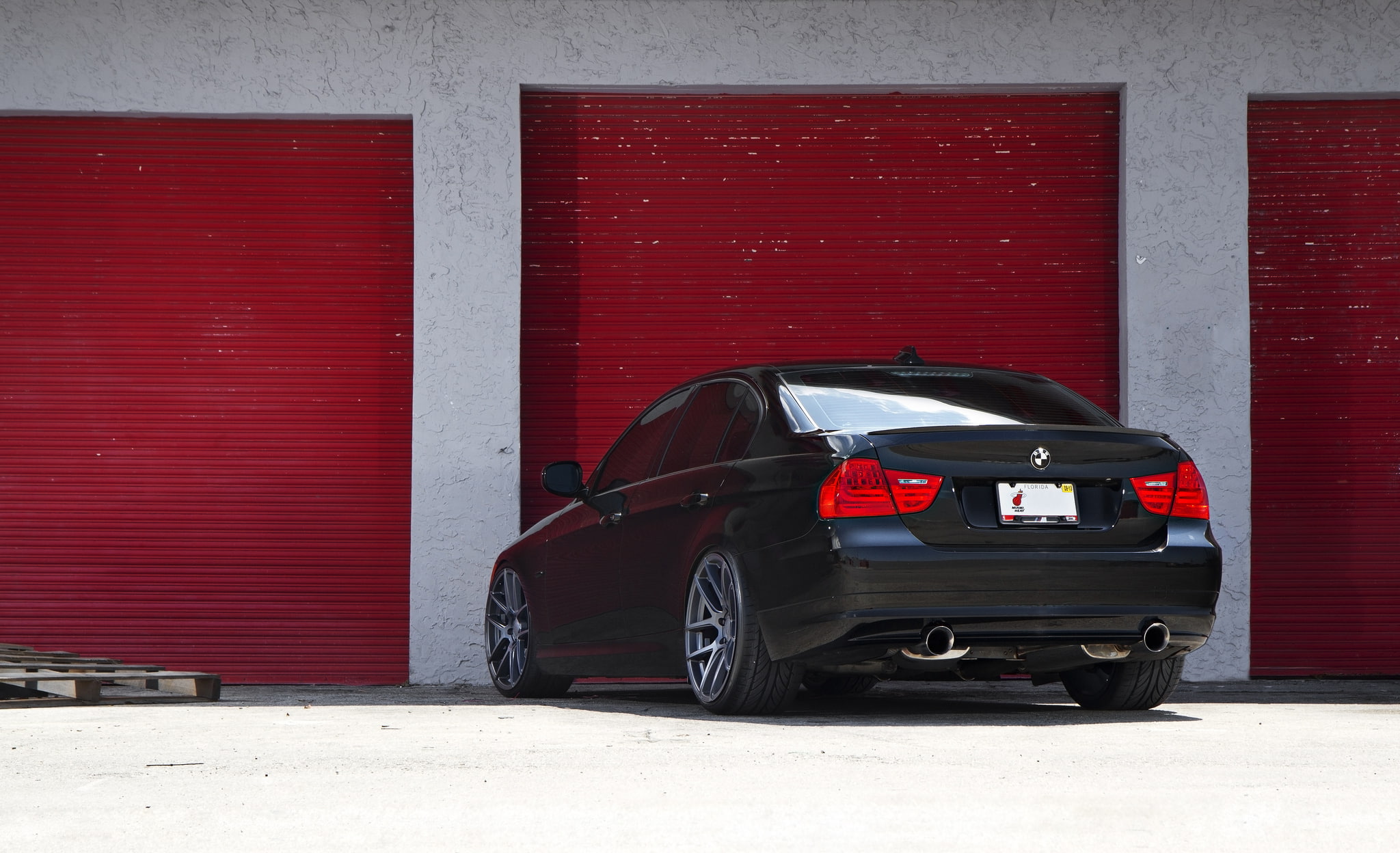 E90, The 3 series, BMW, black, 1080P, HD Wallpaper