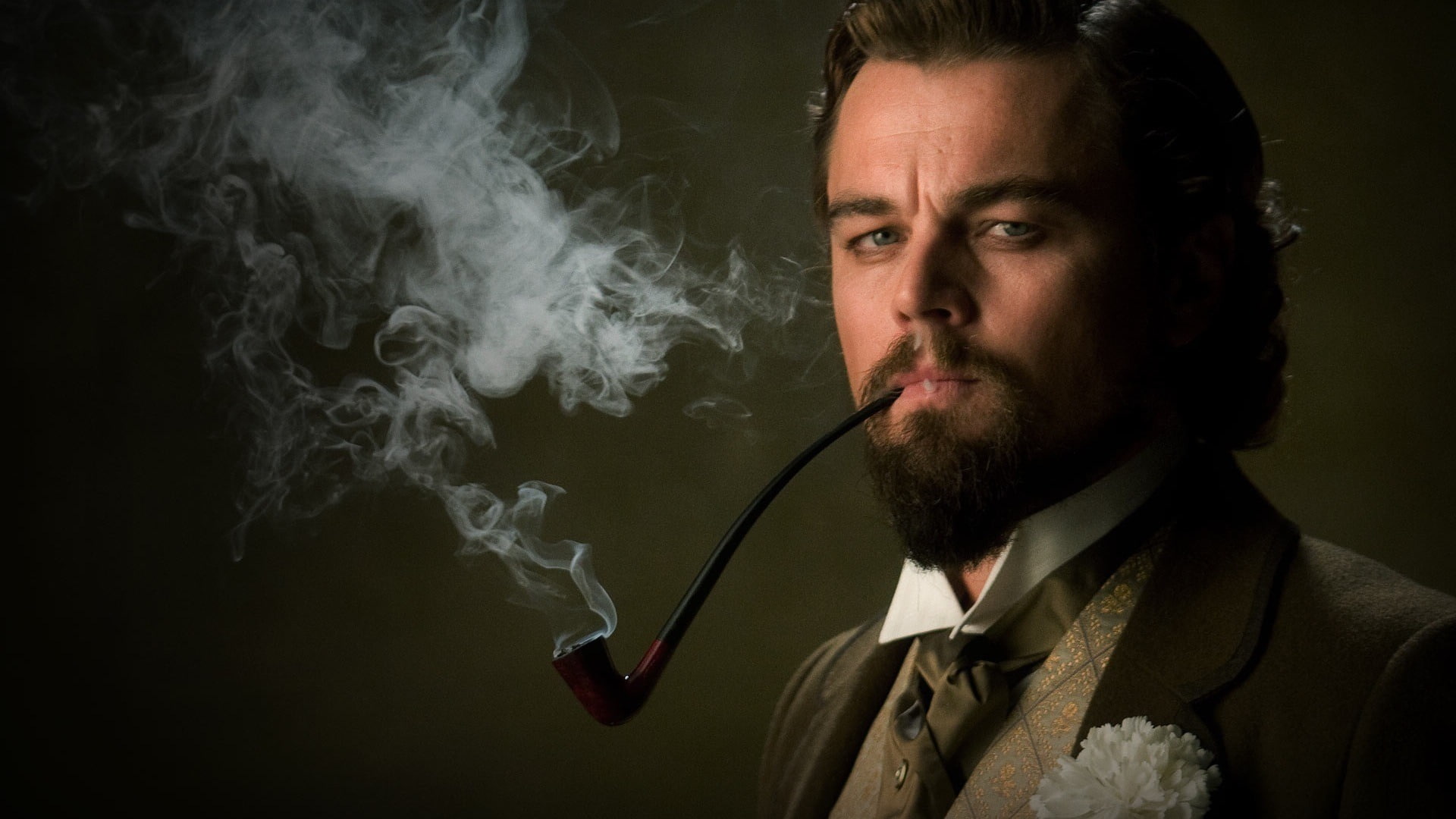 1080P, black background, smoking - activity, contemplation, adult, facial hair, headshot, mid adult men, studio shot, social issues, indoors, mid adult, HD Wallpaper