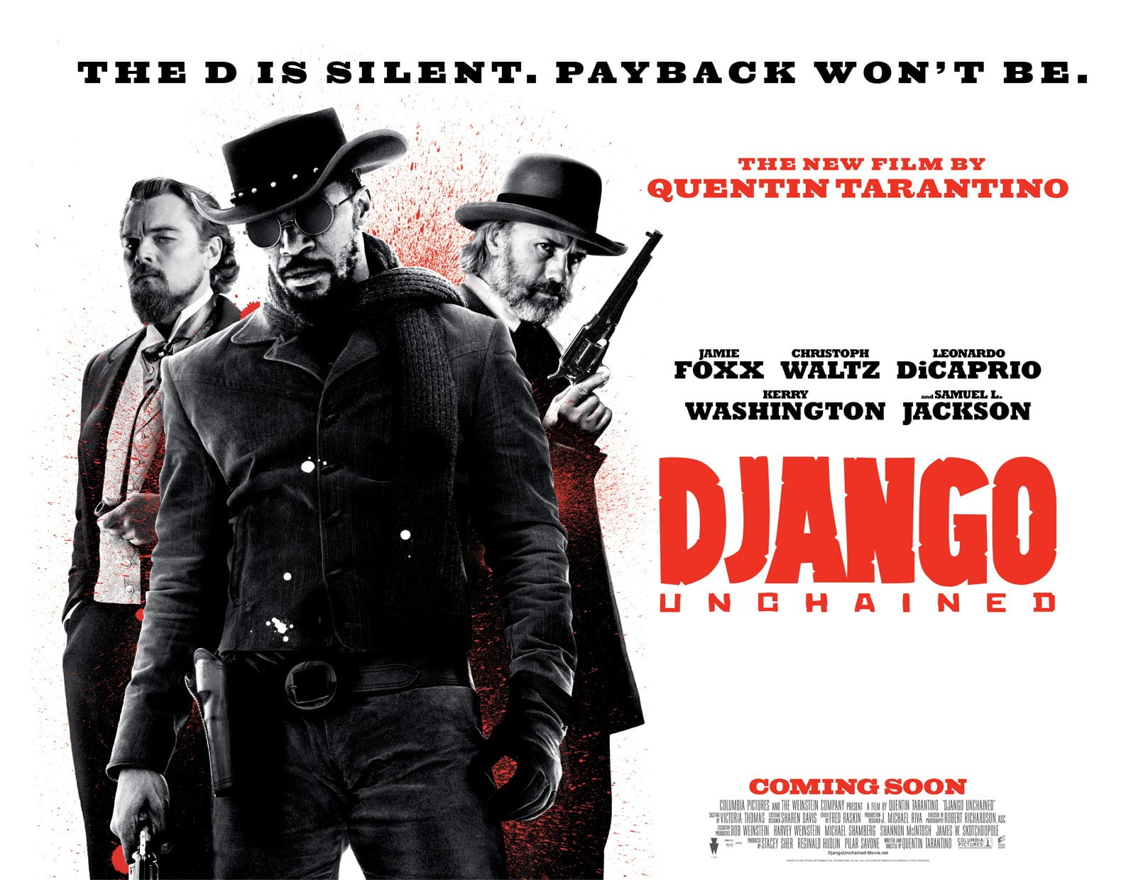unchained, 720P, cowboy, western, django, HD Wallpaper