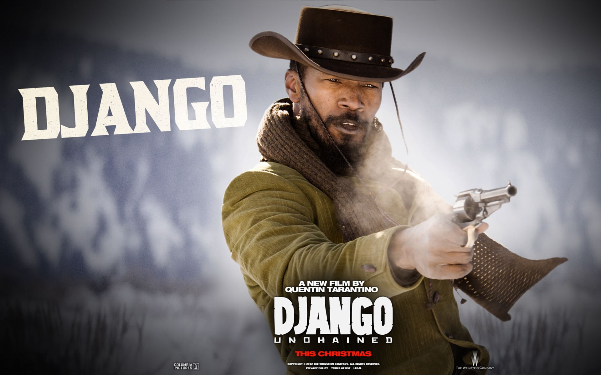 unchained, django, 1080P, HD Wallpaper