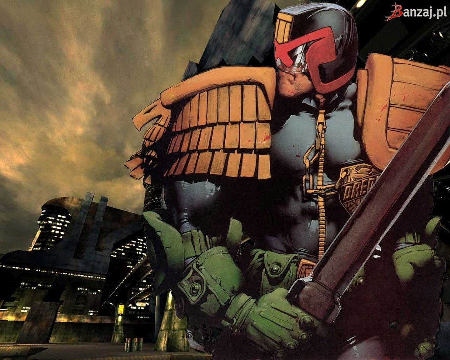 Judge Dredd, 720P, HD Wallpaper