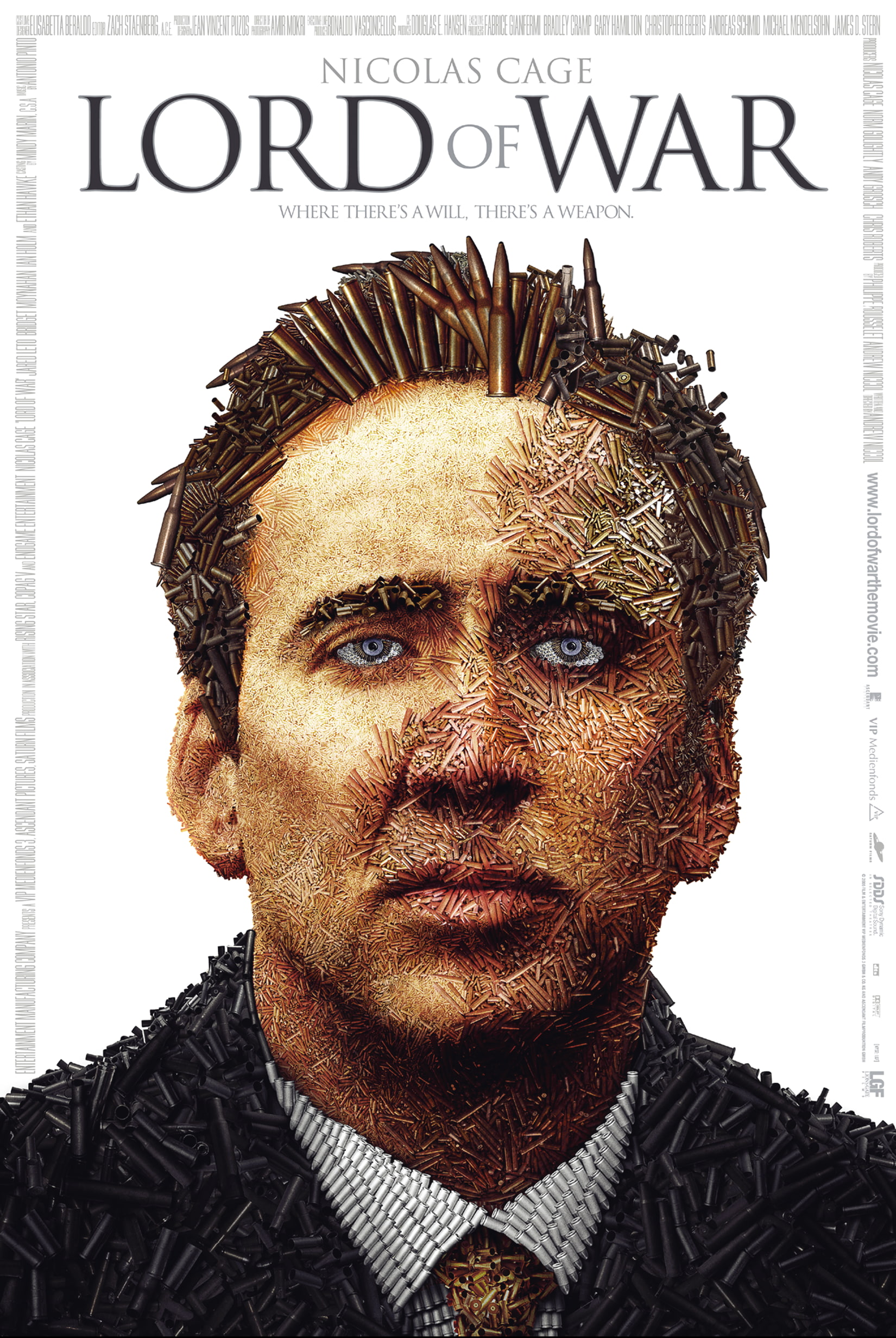 headshot, adult, close-up, males, portrait, white background, Nicolas Cage, Lord of War, men, front view, contemplation, one person, looking, Film posters, Phone HD Wallpaper