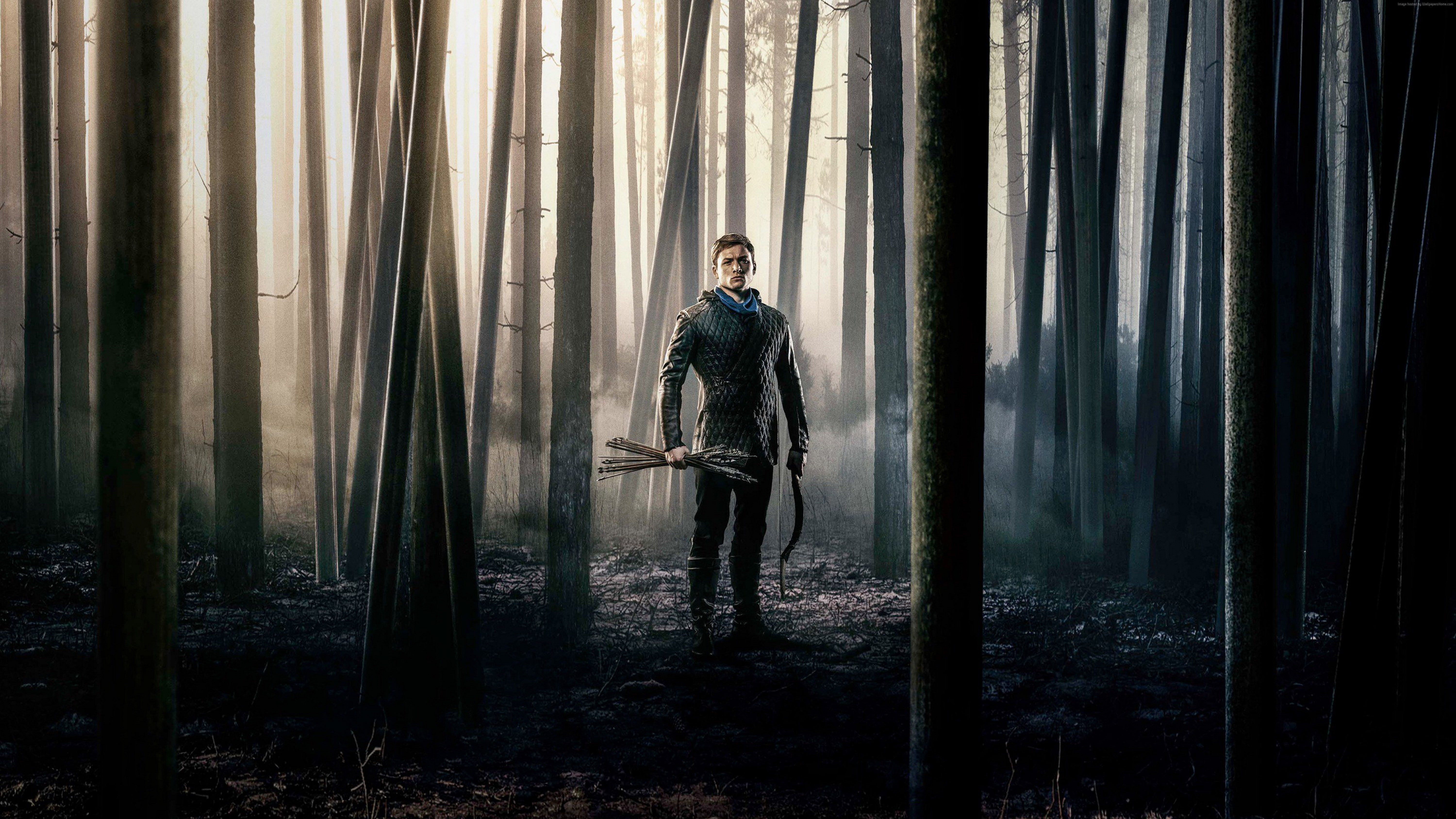 6K, Robin Hood, Jamie Foxx, 4K, 5K, Taron Egerton, 5K, HD Wallpaper