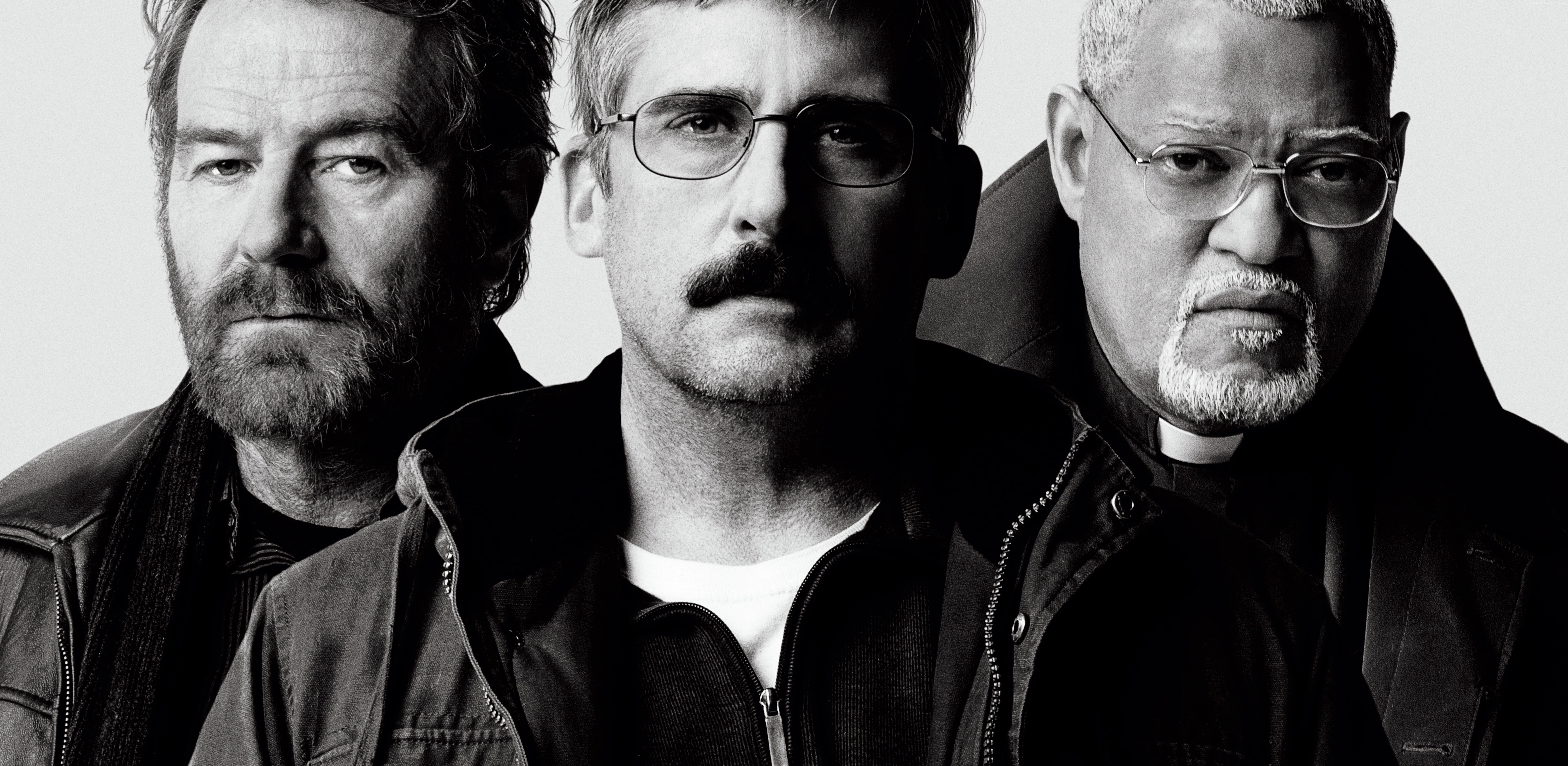 Bryan Cranston, 8k, 8K, Steve Carell, Laurence Fishburne, Last Flag Flying, poster, HD Wallpaper