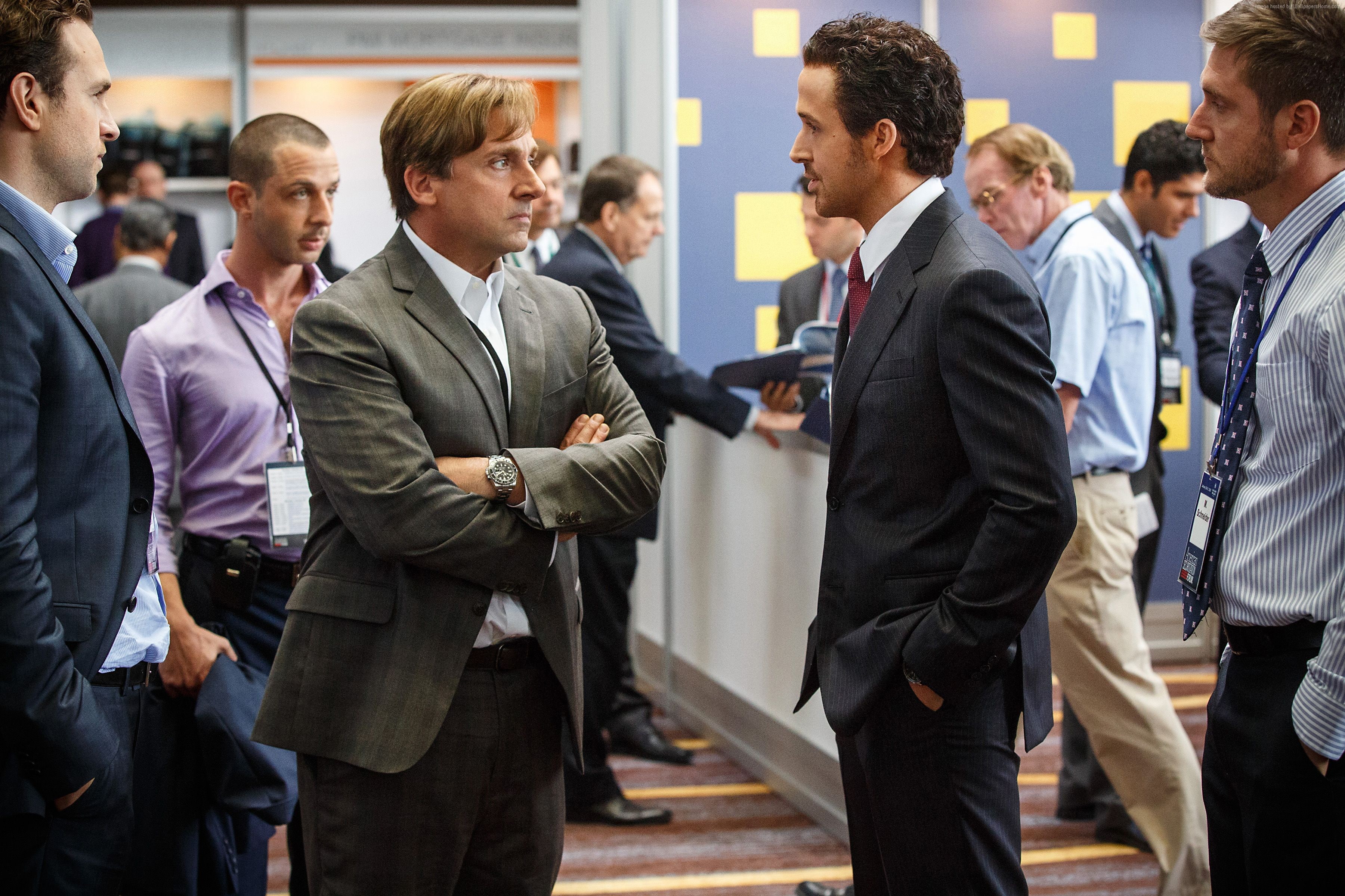 The Big Short, Oscar, Steve Carell, 2K, Academy Awards, Ryan Gosling, HD Wallpaper