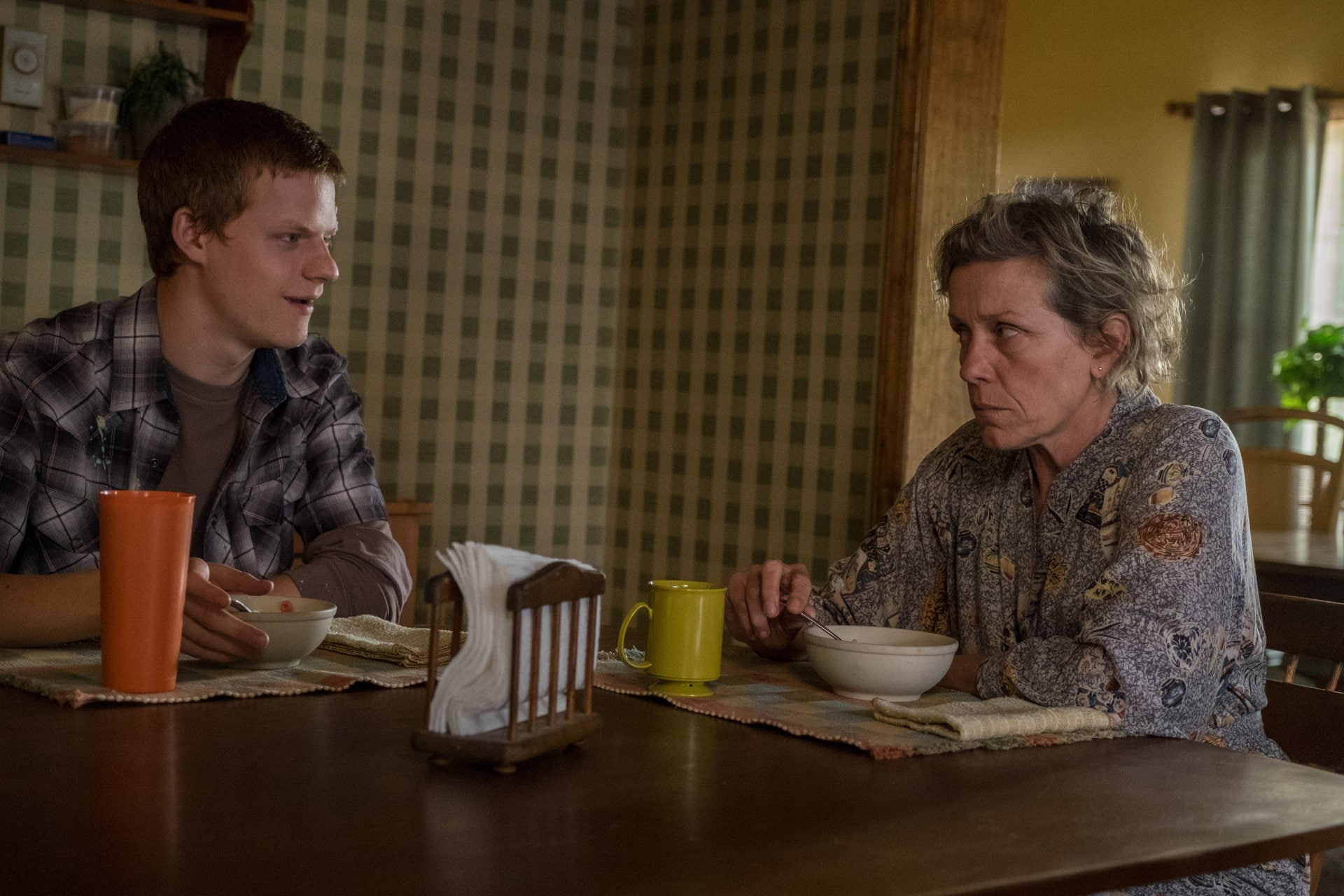 1080P, Frances McDormand, Movie, Missouri, Lucas Hedges, Three Billboards Outside Ebbing, HD Wallpaper