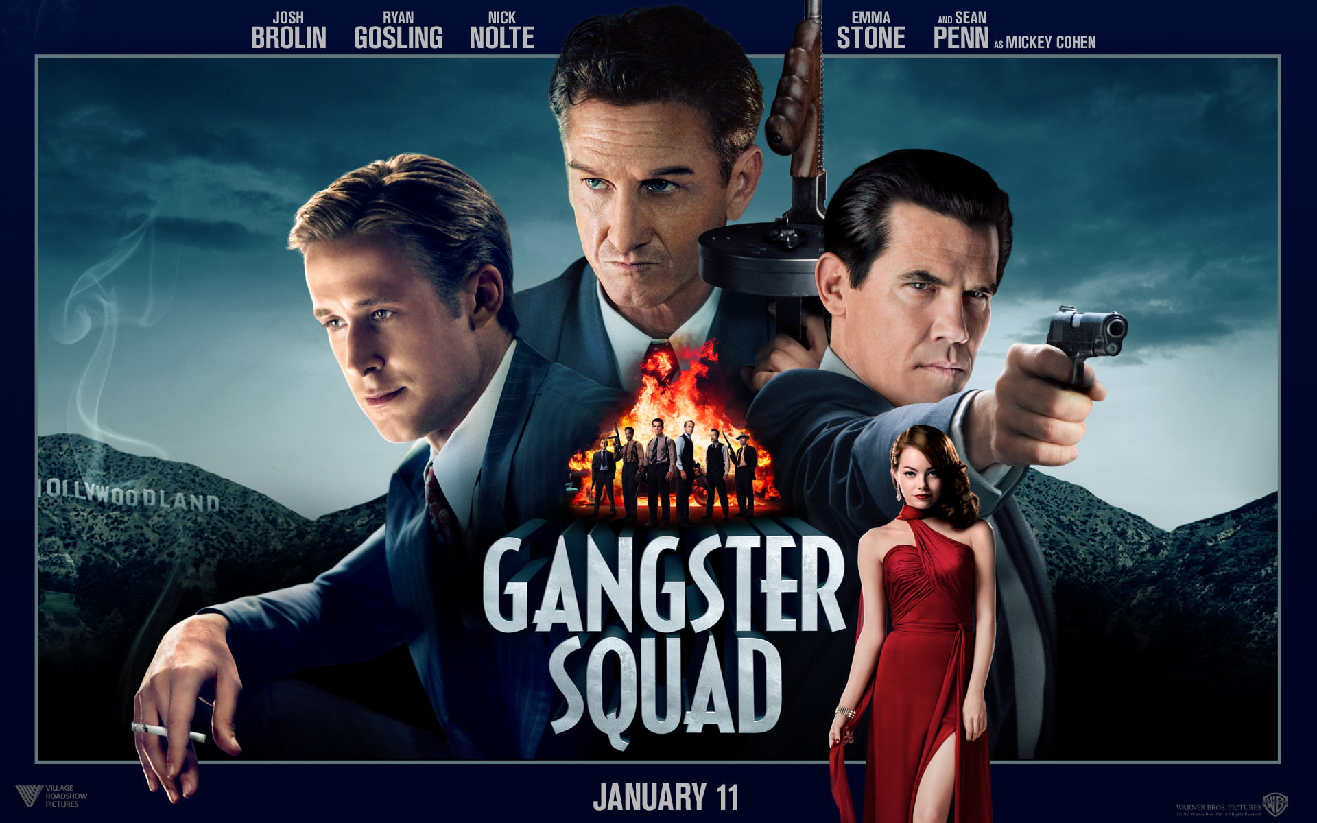 gangster, 1080P, squad, HD Wallpaper