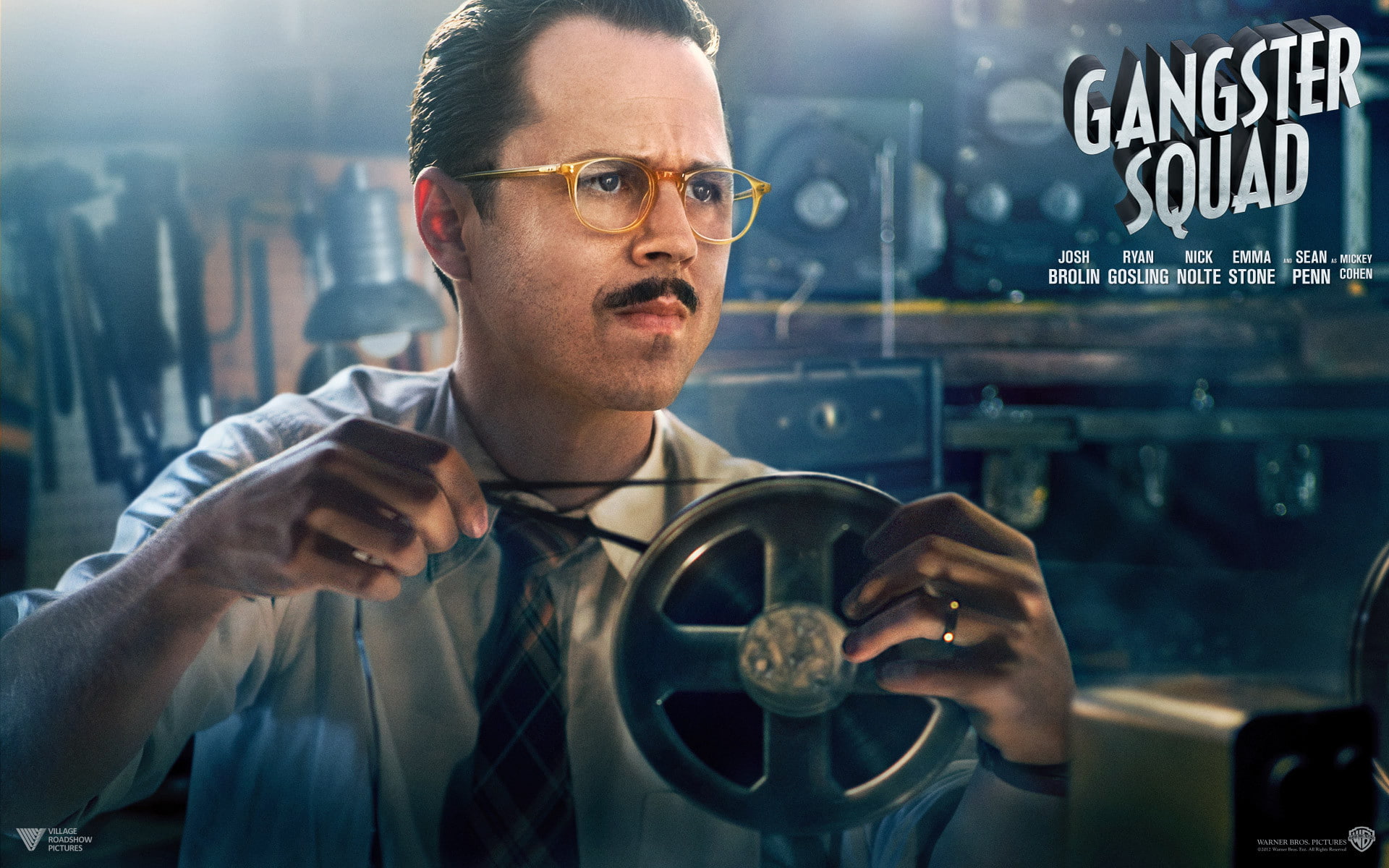 Noir, crime, Gangster Squad, 1080P, Giovanni Ribisi, HD Wallpaper