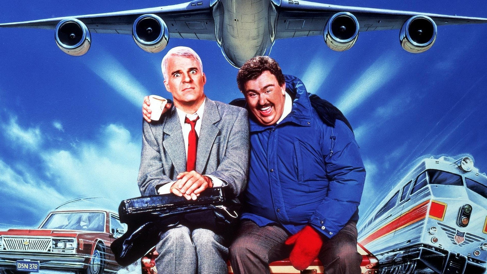 Trains Plains and Automobiles, Steve Martin, Movie, 1080P, Planes, Trains and Automobiles, John Candy, HD Wallpaper