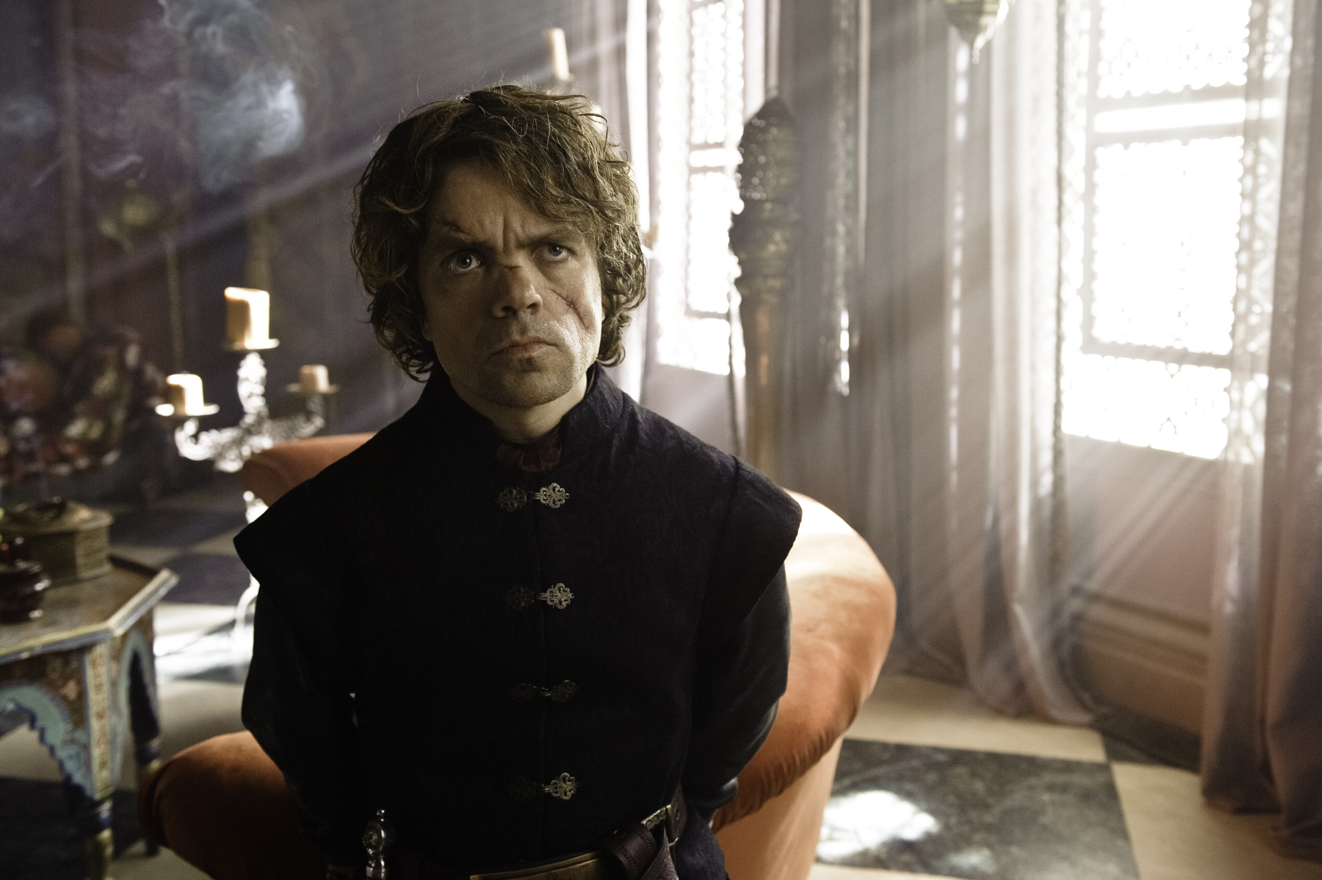 portrait, one person, Peter Dinklage, 4K, confidence, waist up, real people, young adult, focus on foreground, Tyrion Lannister, adult, window, indoors, HD Wallpaper