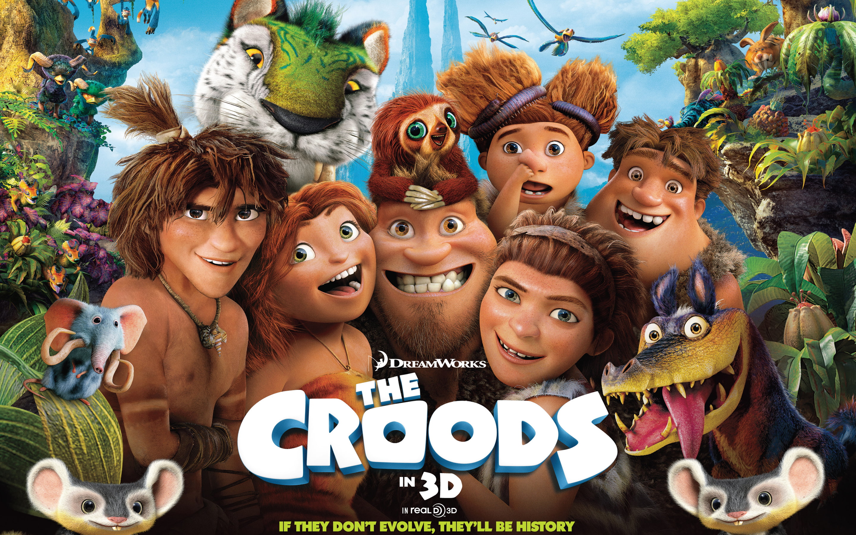 croods, movie, 2K, HD Wallpaper