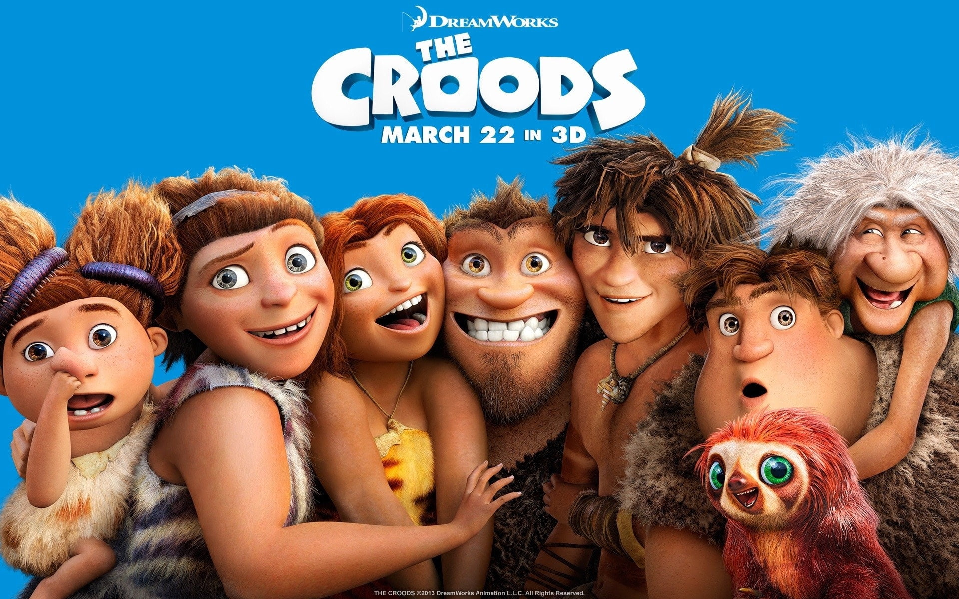 Movie, DreamWorks, 1080P, Croods, HD Wallpaper