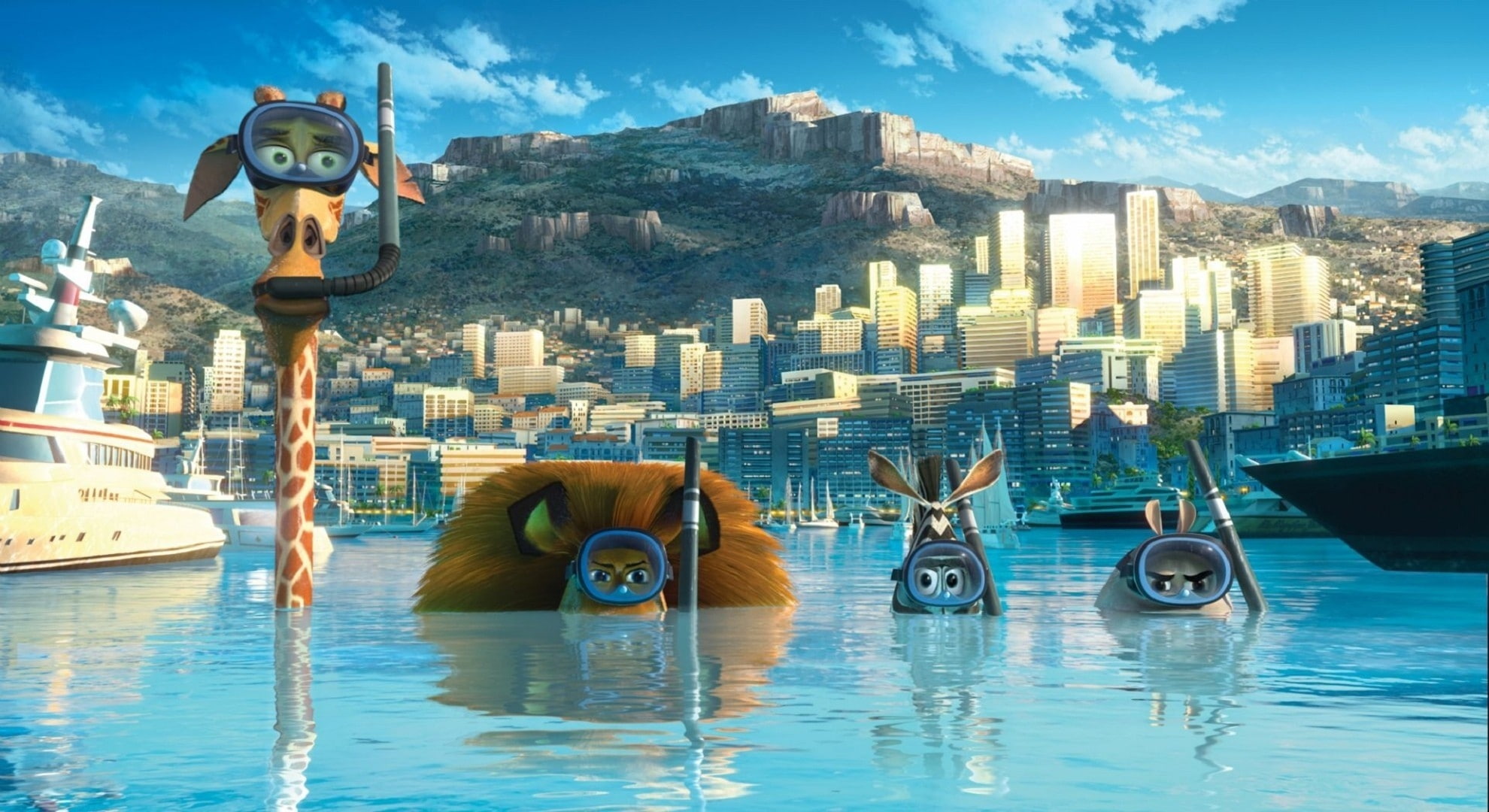 hd, art, entertainment, madagascar, 1080P, Cartoons, x, movies, HD Wallpaper