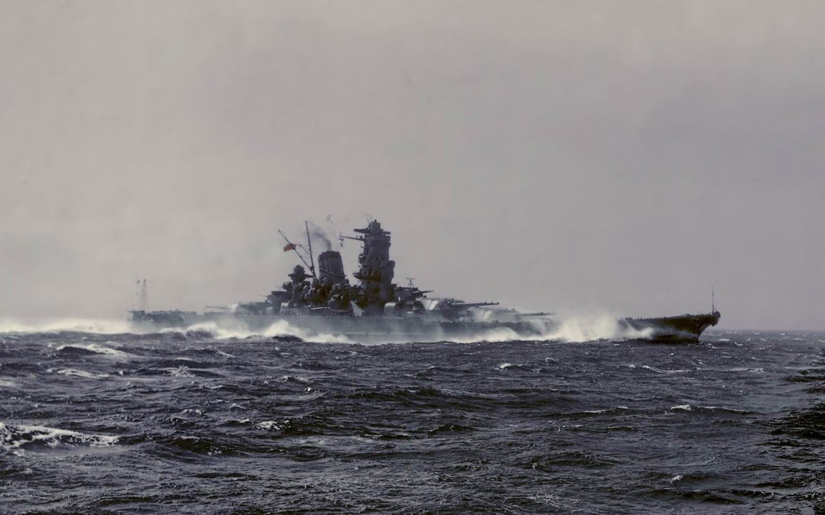 Battleship, 720P, Warships, Warship, Japanese Battleship Yamato, HD Wallpaper