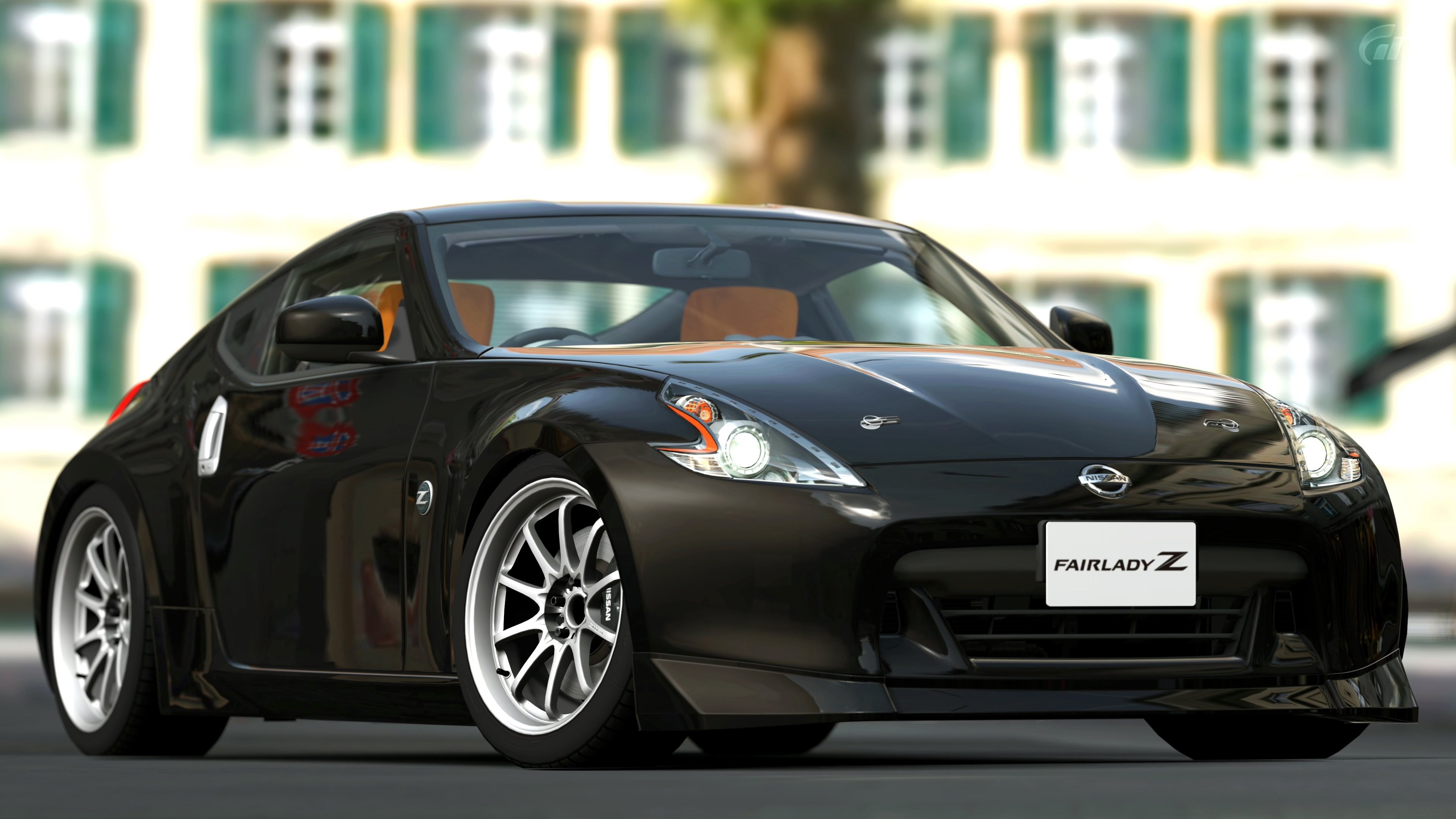 retro styled, car, wealth, shiny, street, outdoors, wheel, transportation, nissan fairlady z, day, motor vehicle, vintage car, 4K, focus on foreground, HD Wallpaper