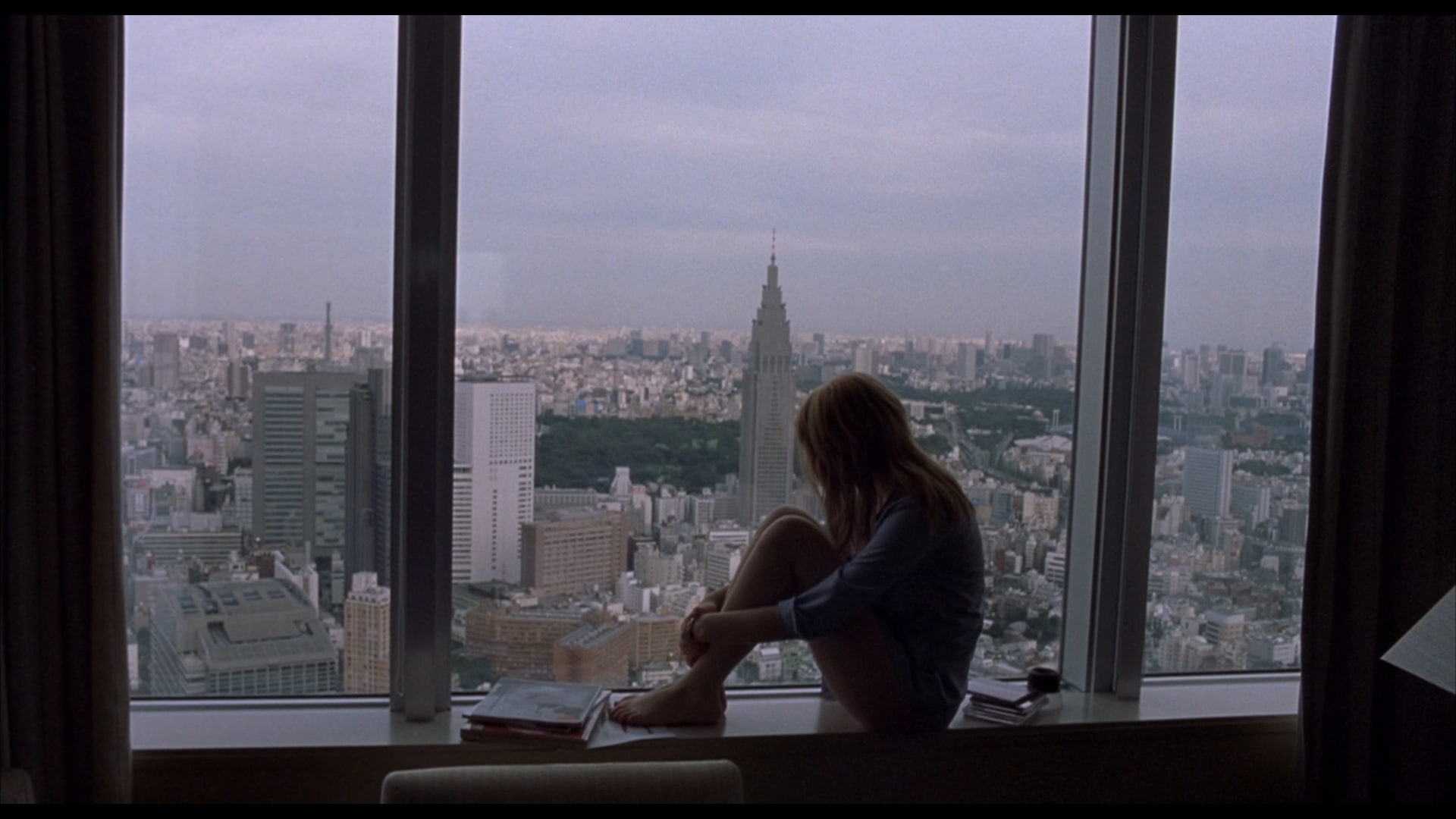 women, x, 1080P, windows, scarlett, hd, legs, lost, translation, feet, wallpape, window, cityscapes, johansson, technology, panes, art, HD Wallpaper