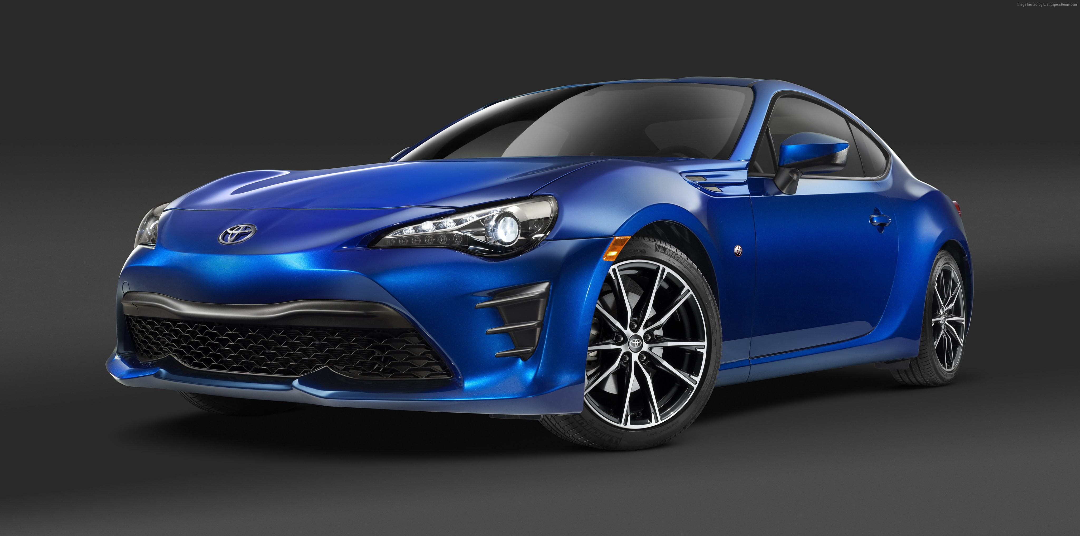 4K, blue, Toyota 86, NYIAS 2016, HD Wallpaper