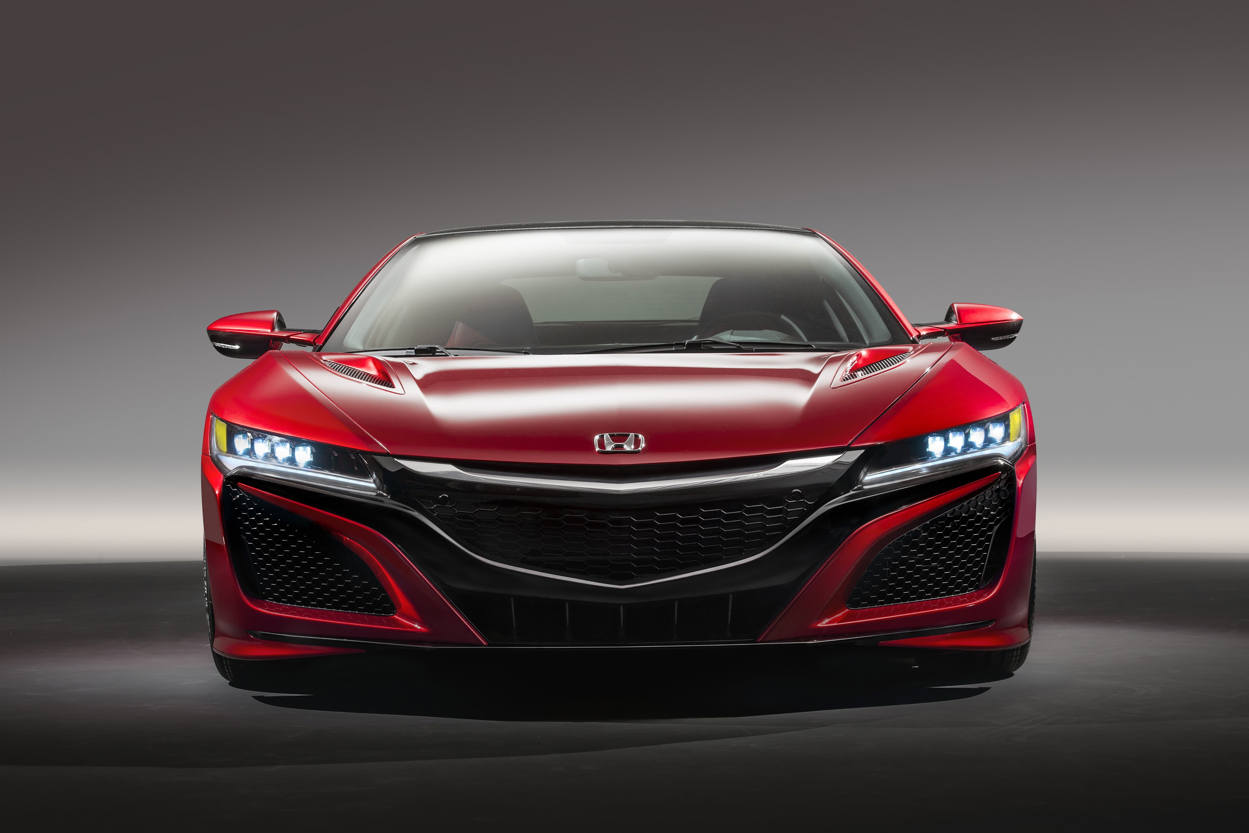 car, red, sports, NSX, s, 4K, honda, 2015, HD Wallpaper