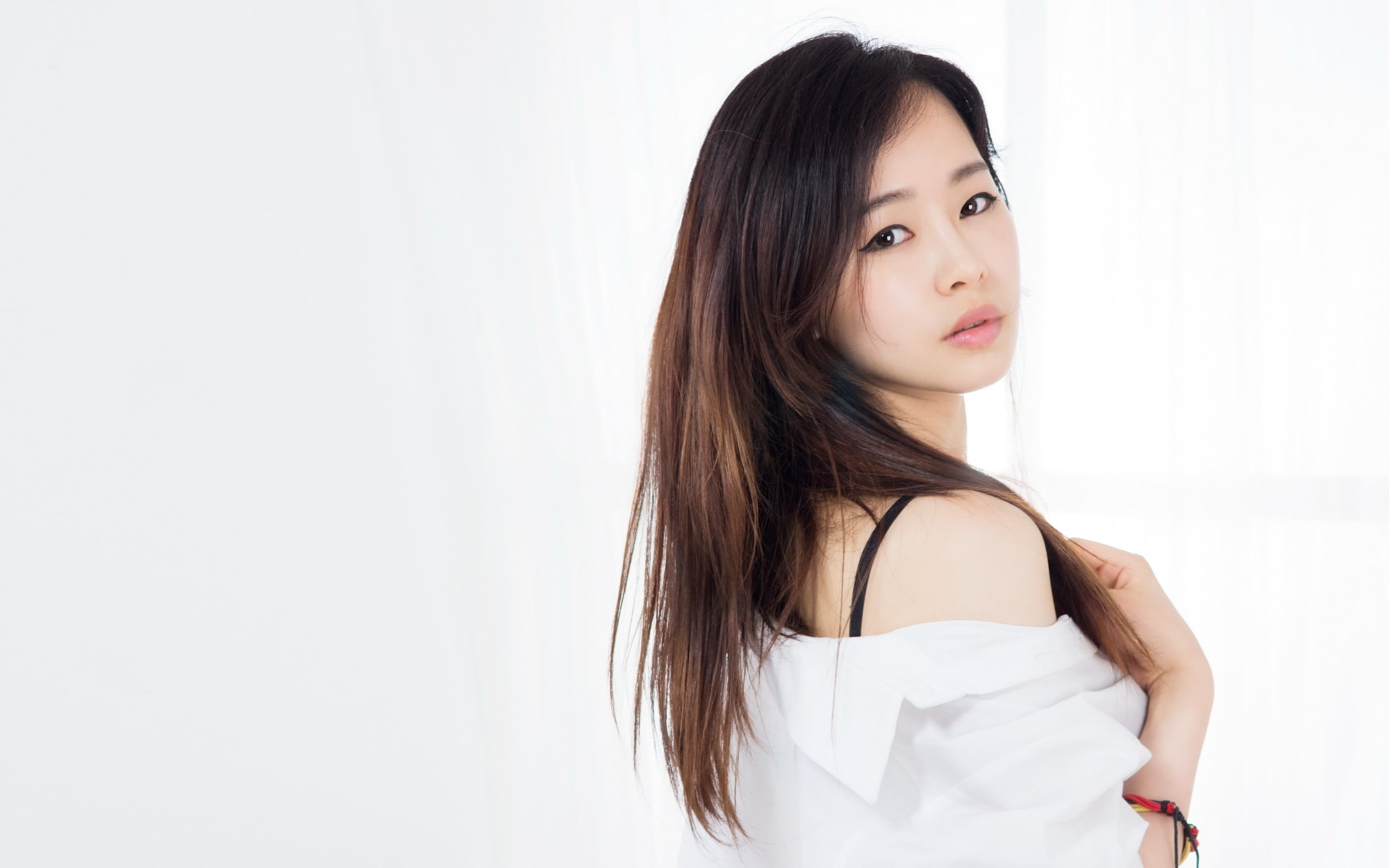 Look, Girl, 2K, Portrait, Asian, Back, HD Wallpaper