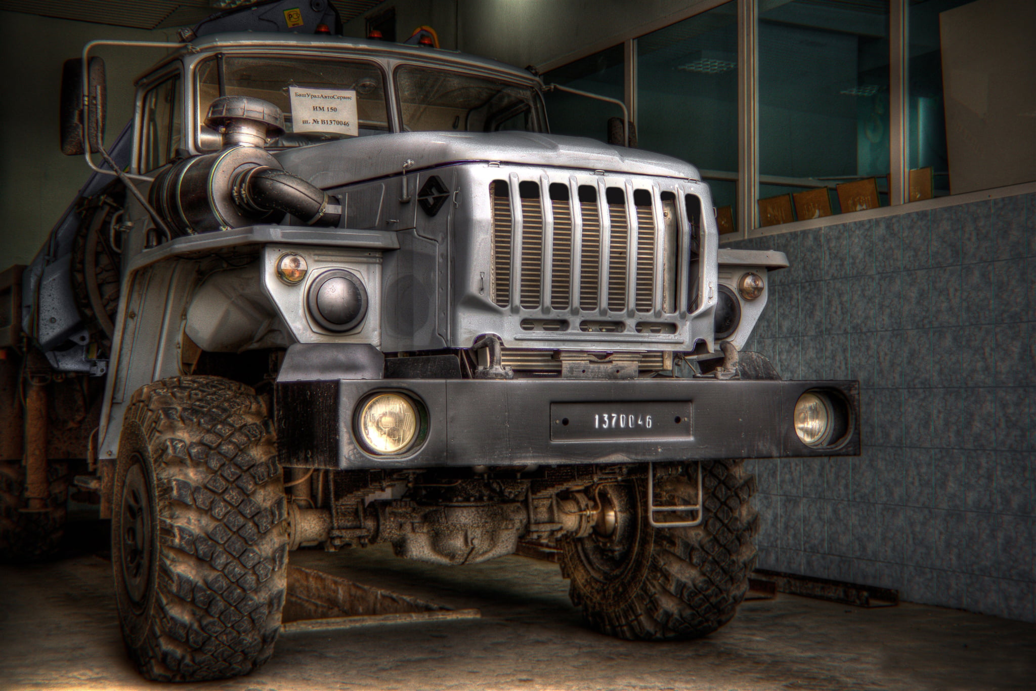 metal, machinery, travel, obsolete, 1080P, WHEEL, no People, motor vehicle, city, tire, headlight, TRUCK, industry, mode of Transport, 4x4, old-fashioned, HD Wallpaper