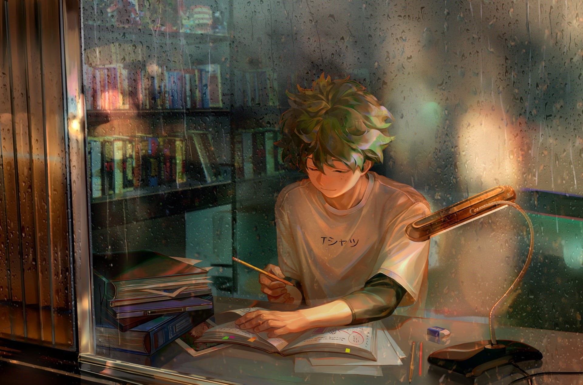 Midori Isuku, Boku No Hero Academy, My Hero Academy, My Hero Academia, 1080P, guy, HD Wallpaper