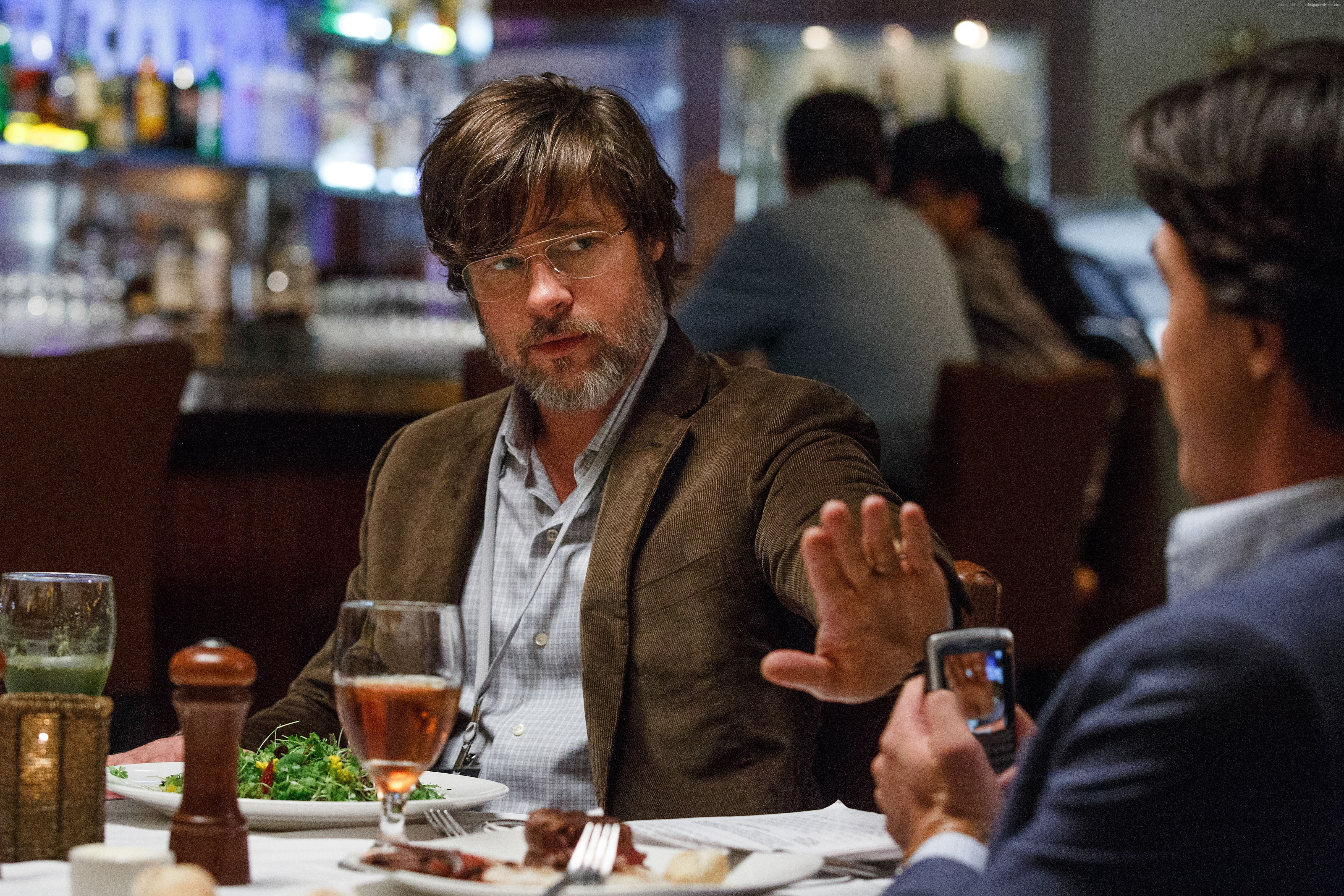 Oscar, Brad Pitt, Academy Awards, 4K, The Big Short, HD Wallpaper