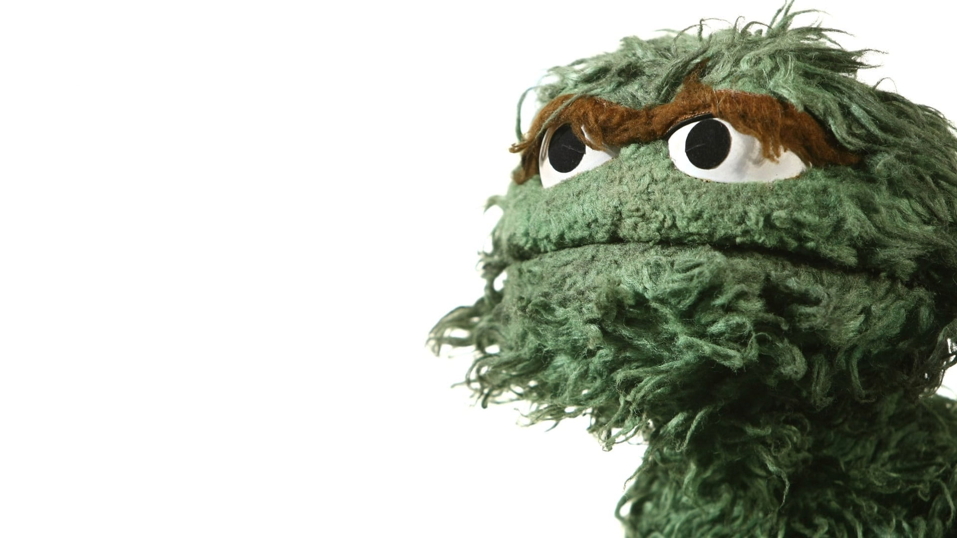 cut out, sky, studio shot, copy space, representation, sesame, low angle view, indoors, no people, creativity, art and craft, 1080P, Oscar The Grouch, HD Wallpaper