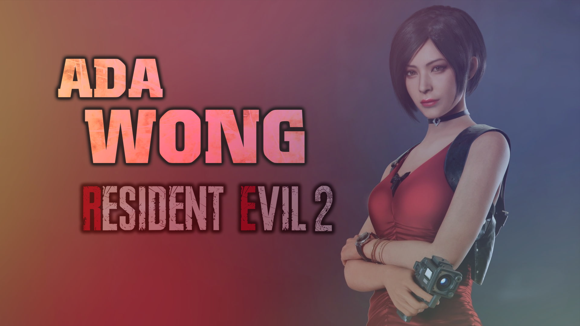 video games, Resident Evil 2, Asian, 1080P, Video Game Art, ada wong, HD Wallpaper