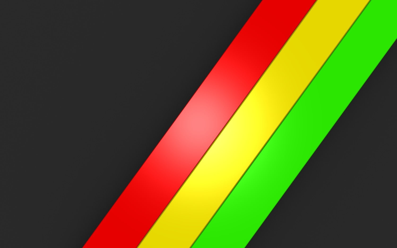 lines, green, red, black, yellow, colorful, 720P, HD Wallpaper