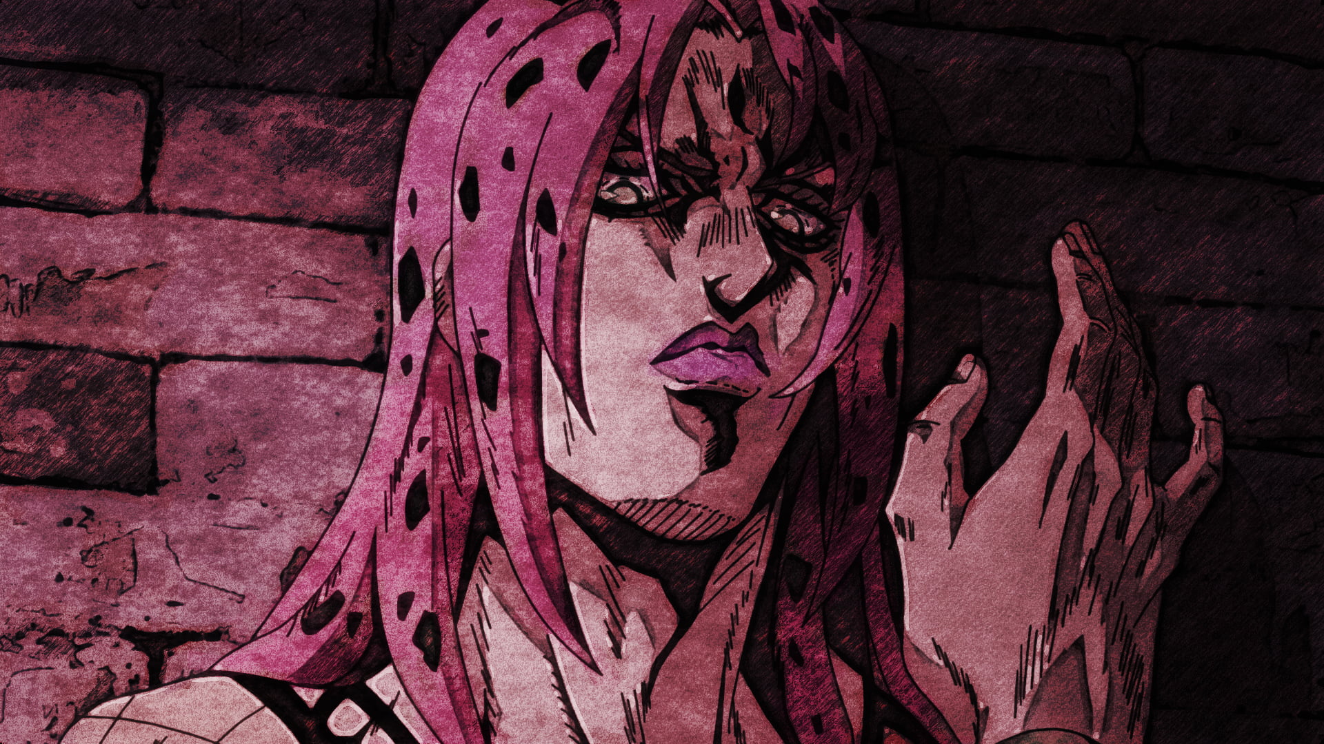 Diavolo (Jojos Bizarre Adventure), Jojos Bizarre Adventure, Anime, 1080P, HD Wallpaper