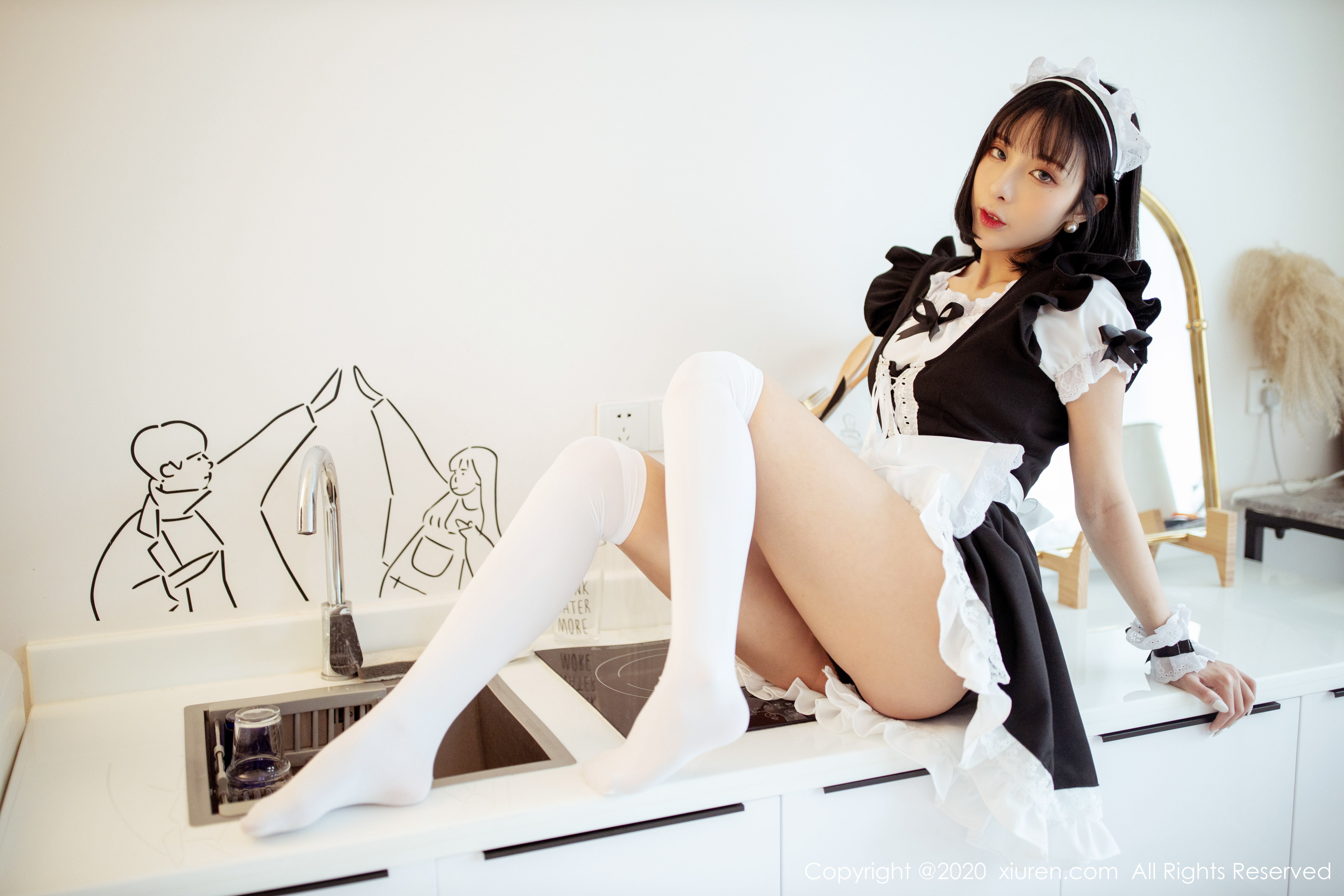 Asia, 5K, silk stockings, HD Wallpaper