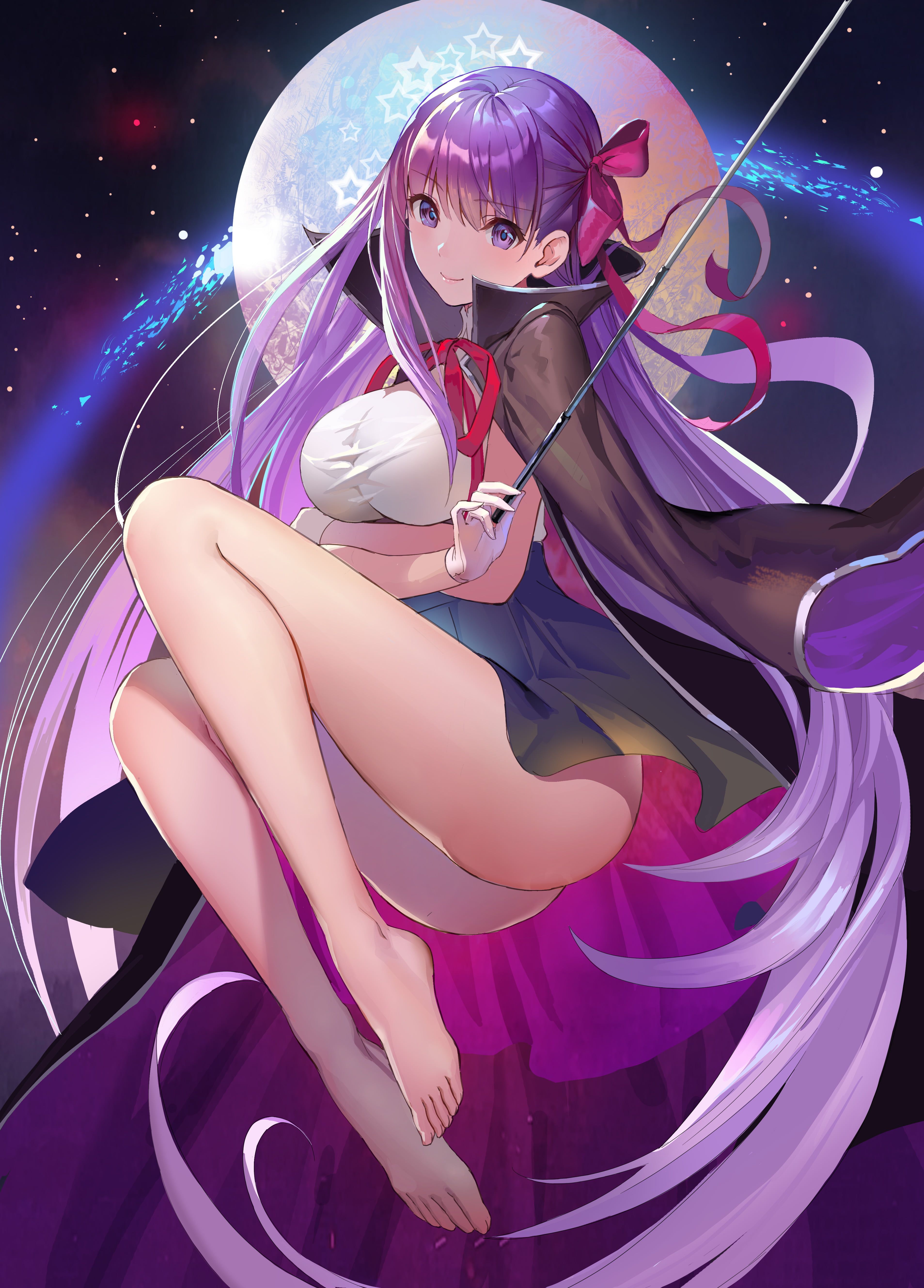 5K, silk stockings, maiden, Phone HD Wallpaper