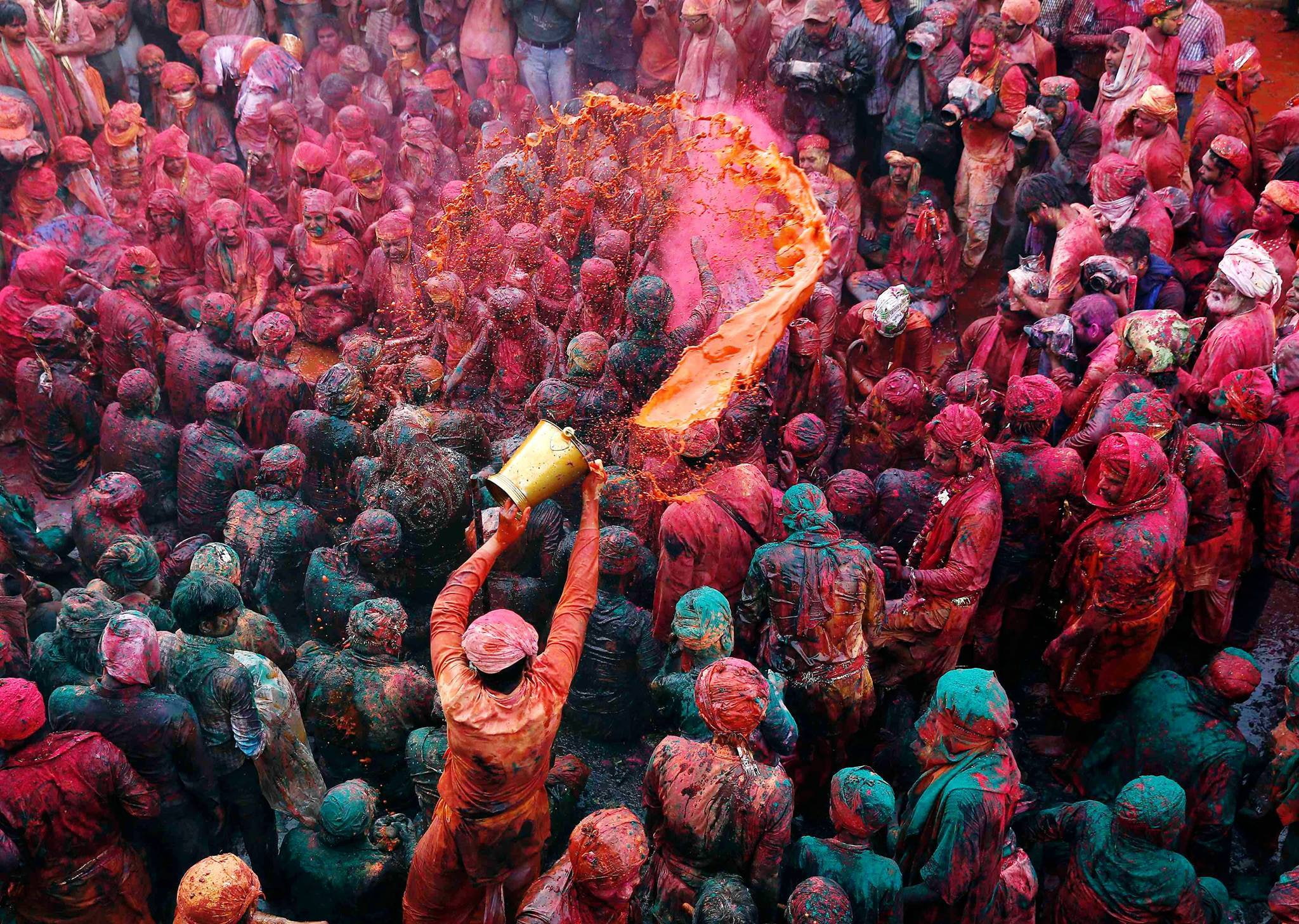 1080P, colours, india, hindu, color, festival, holi, spring, HD Wallpaper