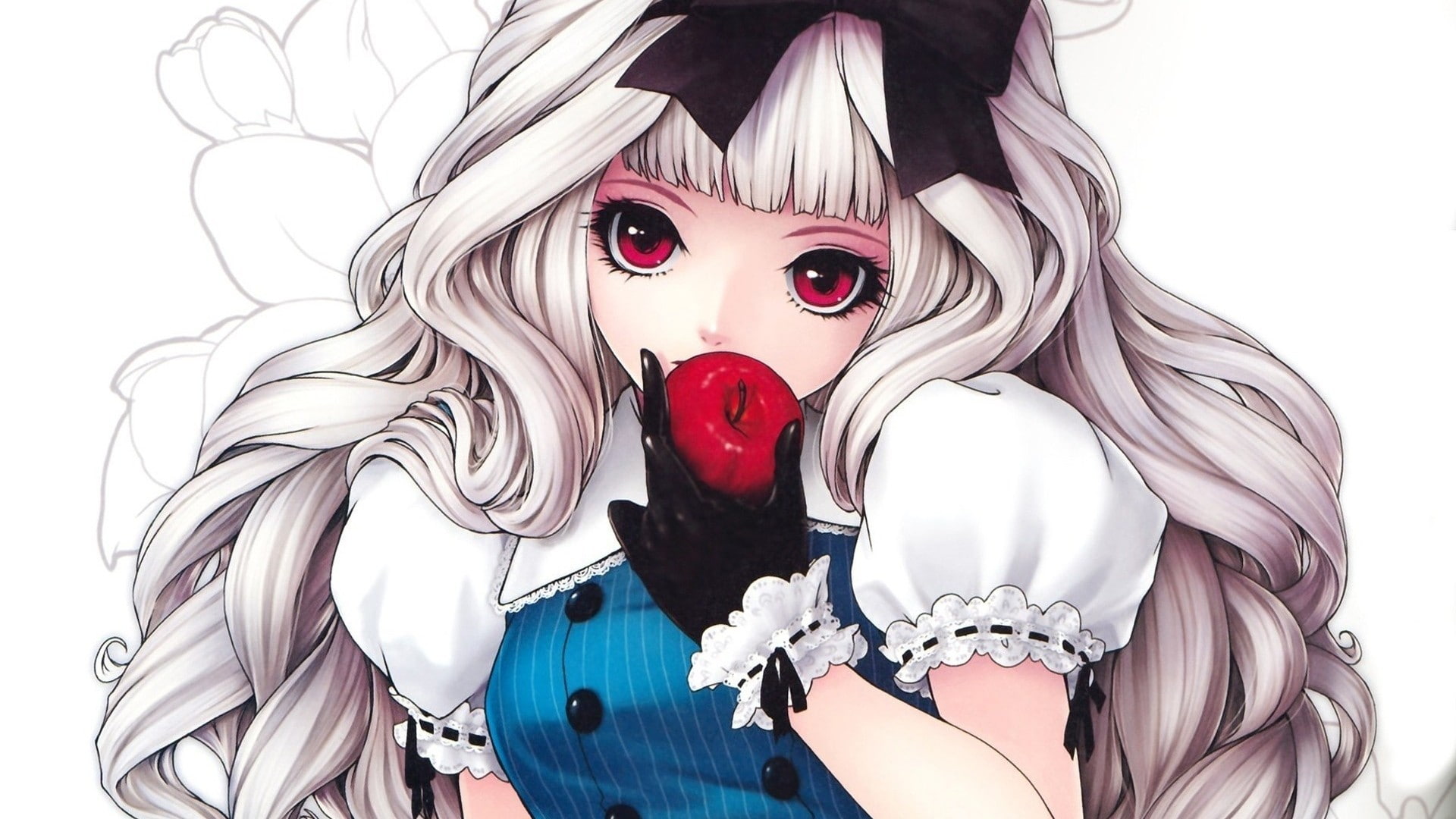 anime girls, Gothic, 1080P, anime, HD Wallpaper